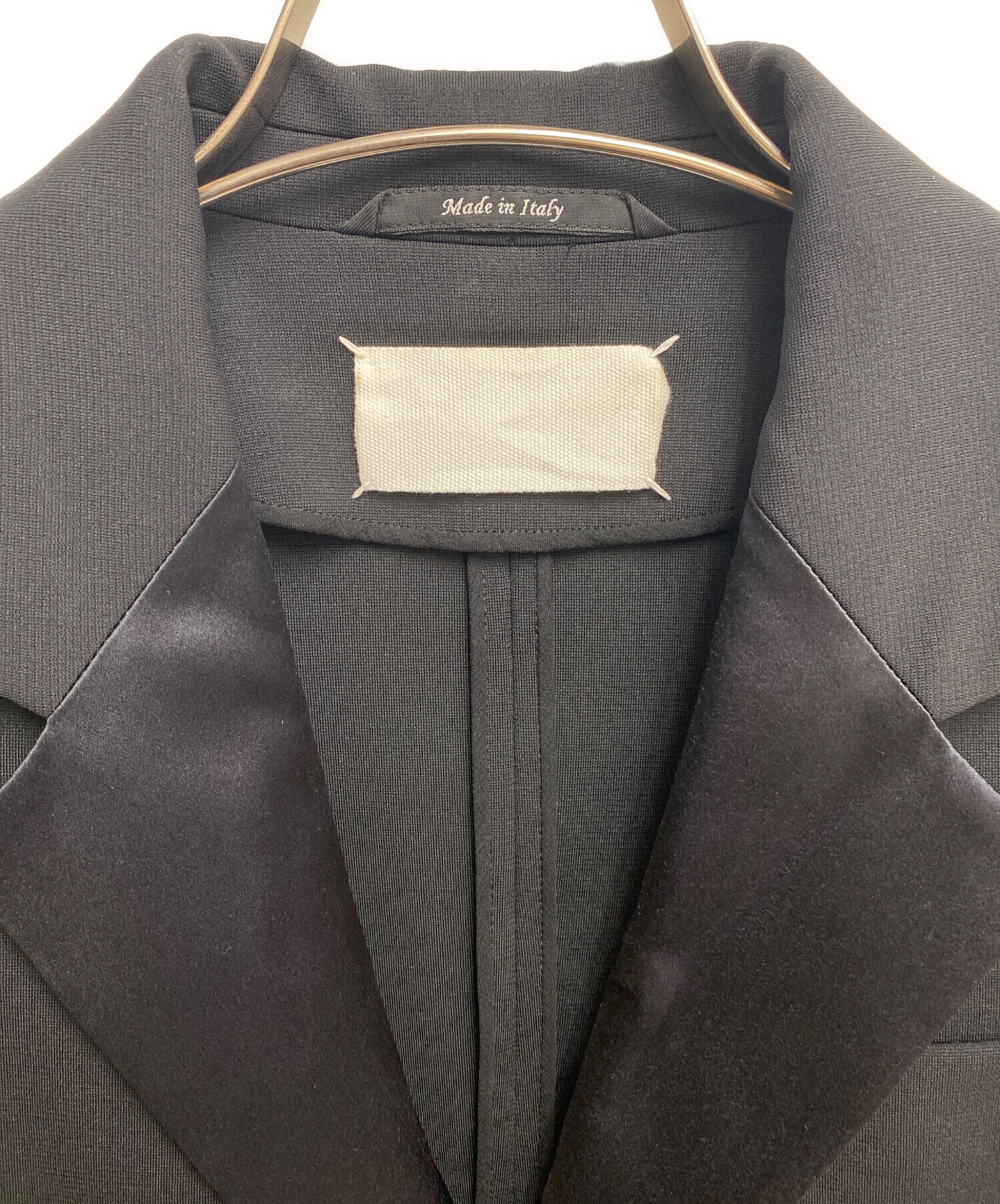 Maison Margiela (メゾンマルジェラ) tuxedo jacket (タキシードジャケット) ブラック サイズ:42