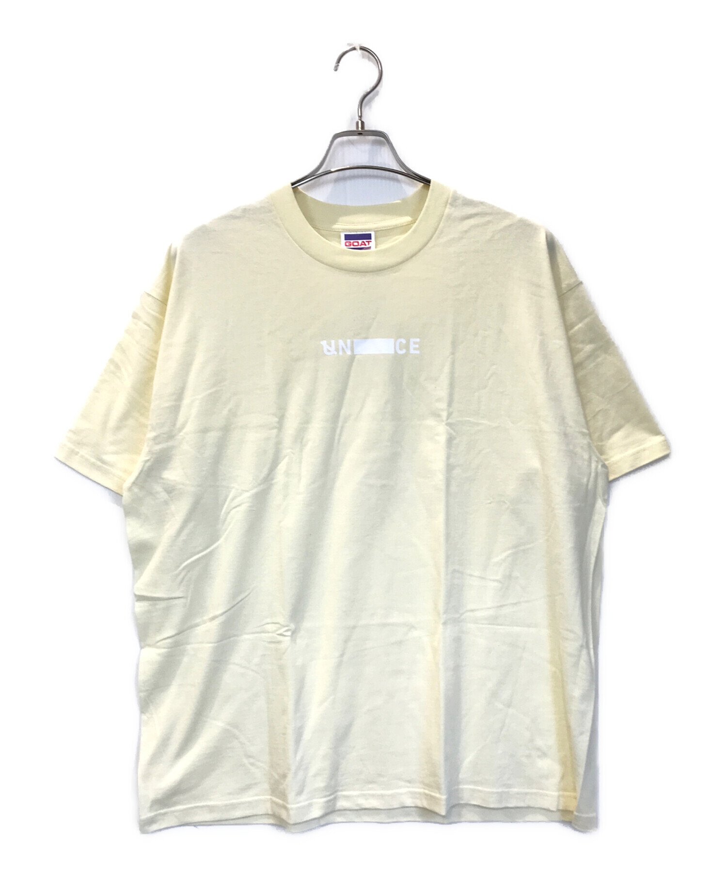 中古・古着通販】UNTRACE (アントレース) ロゴTシャツ アイボリー サイズ:L｜ブランド・古着通販 トレファク公式【TREFAC  FASHION】スマホサイト