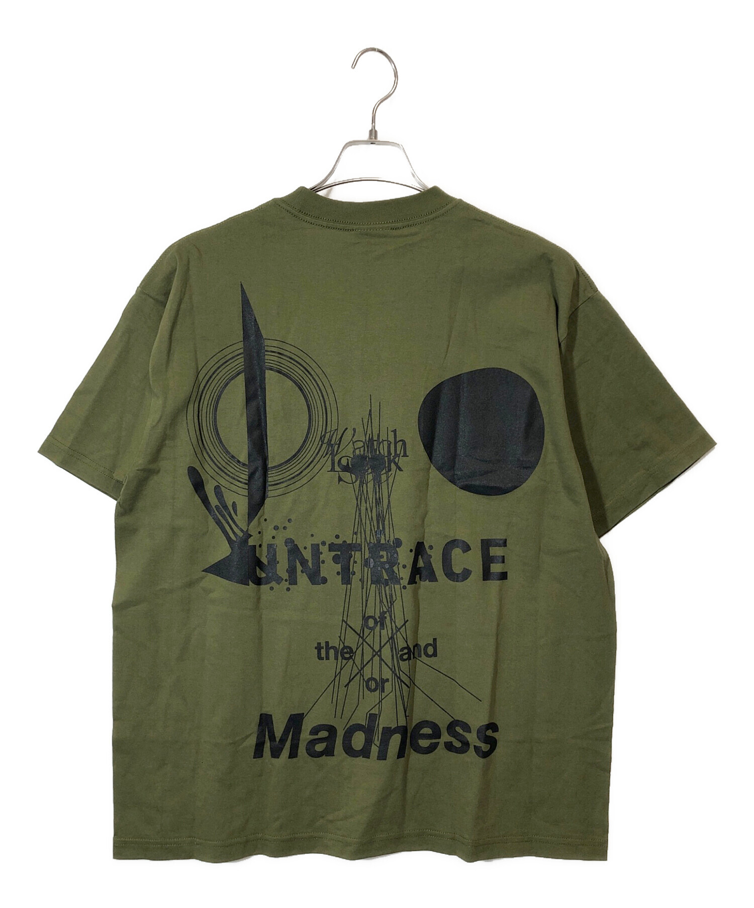 中古・古着通販】UNTRACE (アントレース) ロゴTシャツ オリーブ サイズ:Ｓ｜ブランド・古着通販 トレファク公式【TREFAC  FASHION】スマホサイト