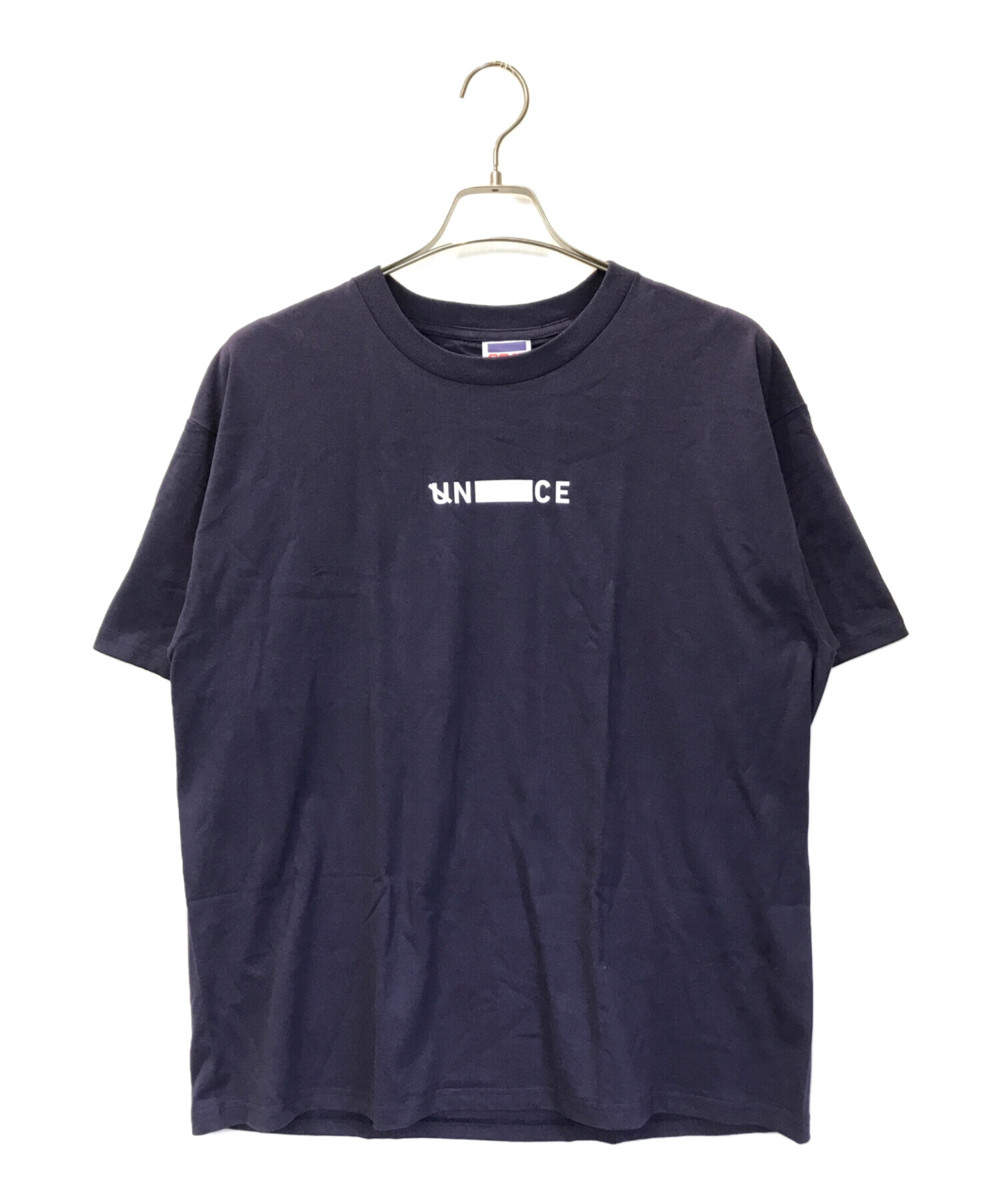 中古・古着通販】UNTRACE (アントレース) ロゴTシャツ ネイビー サイズ:M｜ブランド・古着通販 トレファク公式【TREFAC  FASHION】スマホサイト