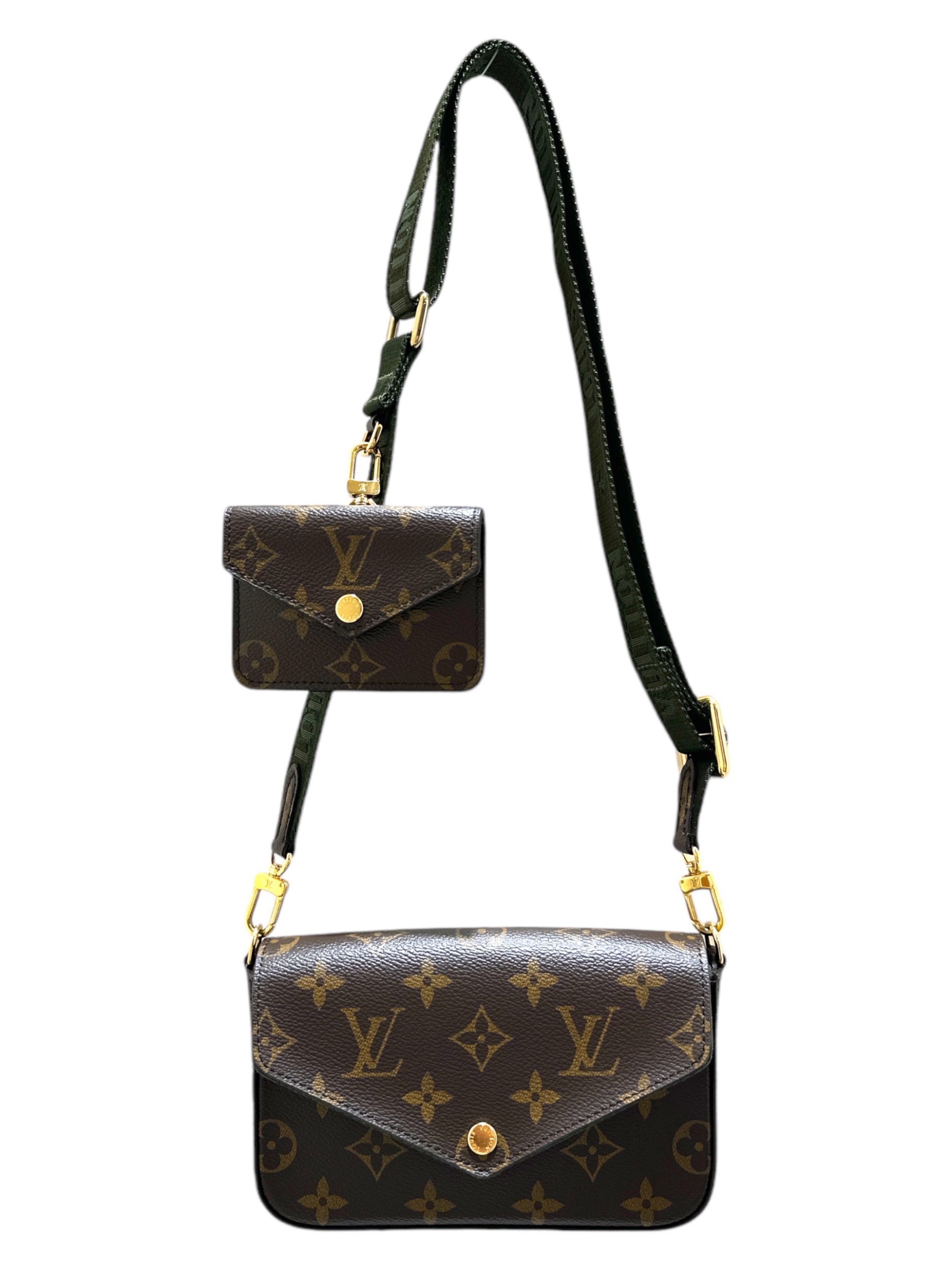 中古・古着通販】LOUIS VUITTON (ルイ ヴィトン) ミュルティ ポシェット フェリシー ショルダーバッグ ポーチ付  ブラウン｜ブランド・古着通販 トレファク公式【TREFAC FASHION】スマホサイト