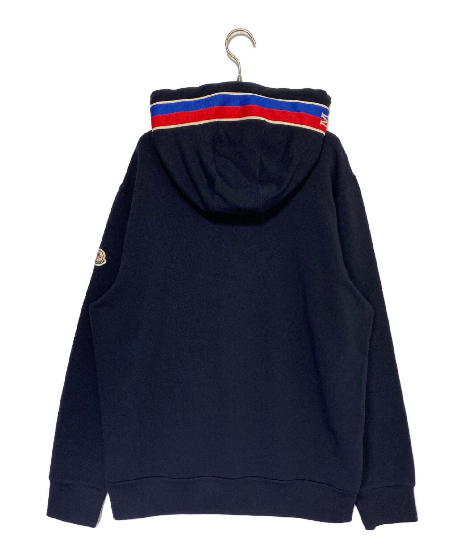 MONCLER (モンクレール) FELPA APERTA CON/パーカー ネイビー サイズ:XL