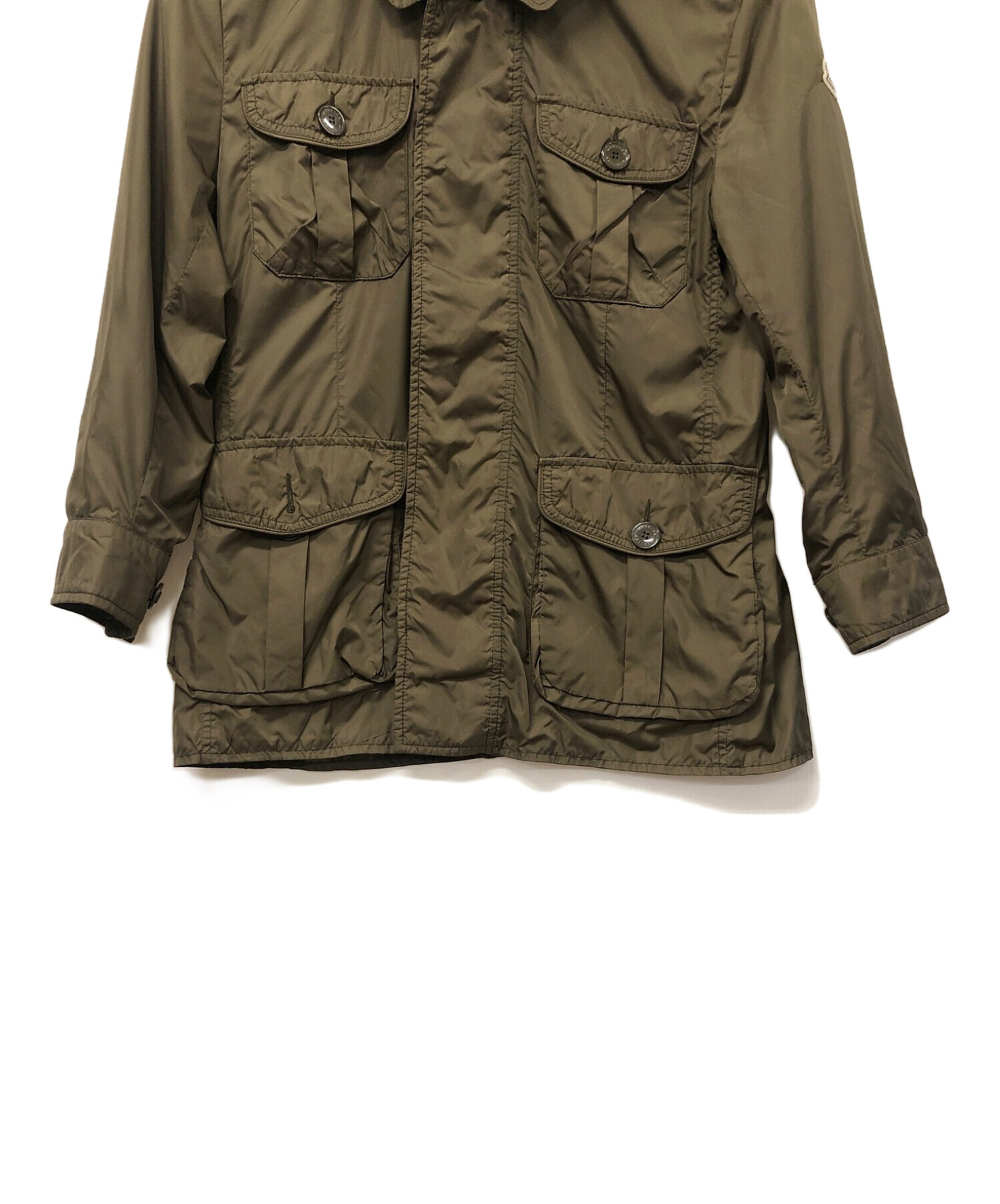 中古・古着通販】MONCLER (モンクレール) KENYA GIUBBOTTO カーキ サイズ:2｜ブランド・古着通販 トレファク公式【TREFAC  FASHION】スマホサイト