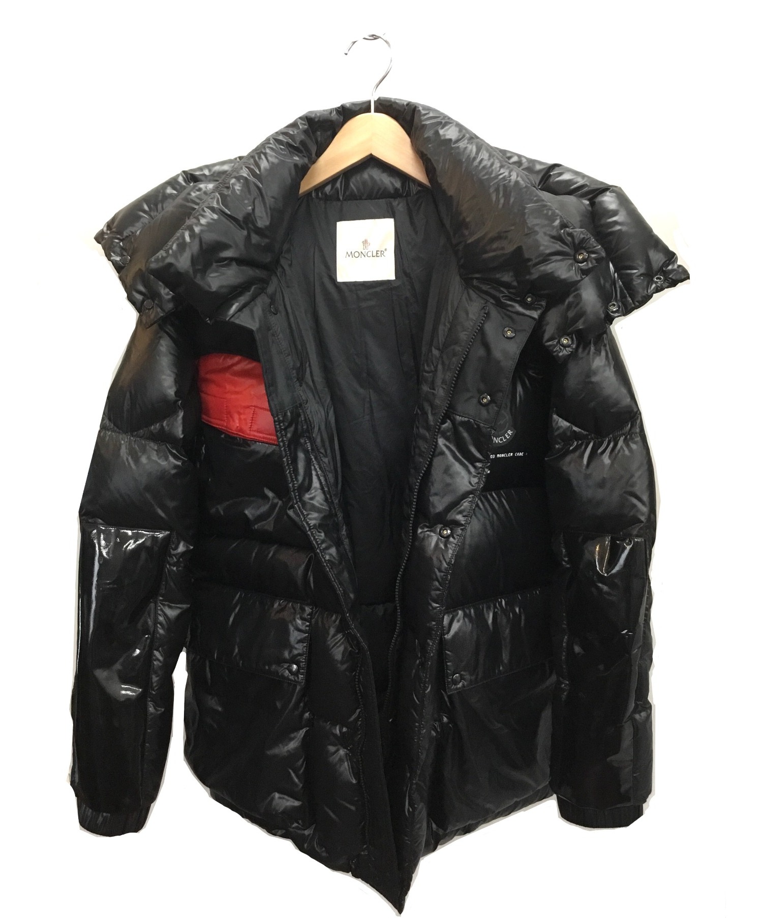 中古・古着通販】MONCLER (モンクレール) ダウンジャケット ブラック