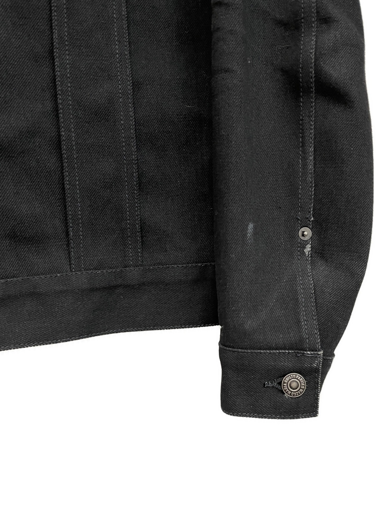 WACKO MARIA (ワコマリア) トラッカージャケット ブラック サイズ:M