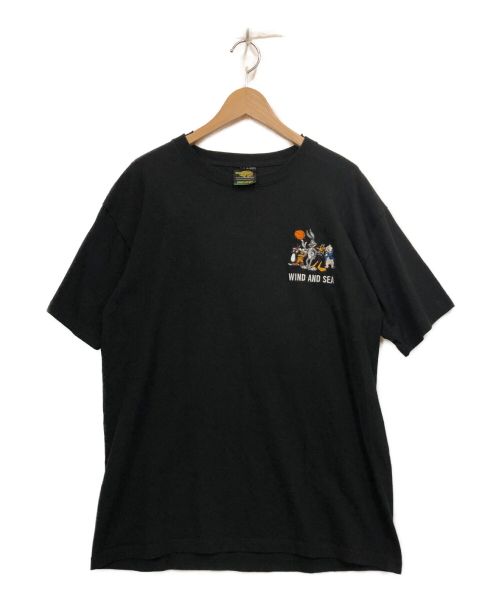 中古・古着通販】WIND AND SEA (ウィンダンシー) Tシャツ ブラック