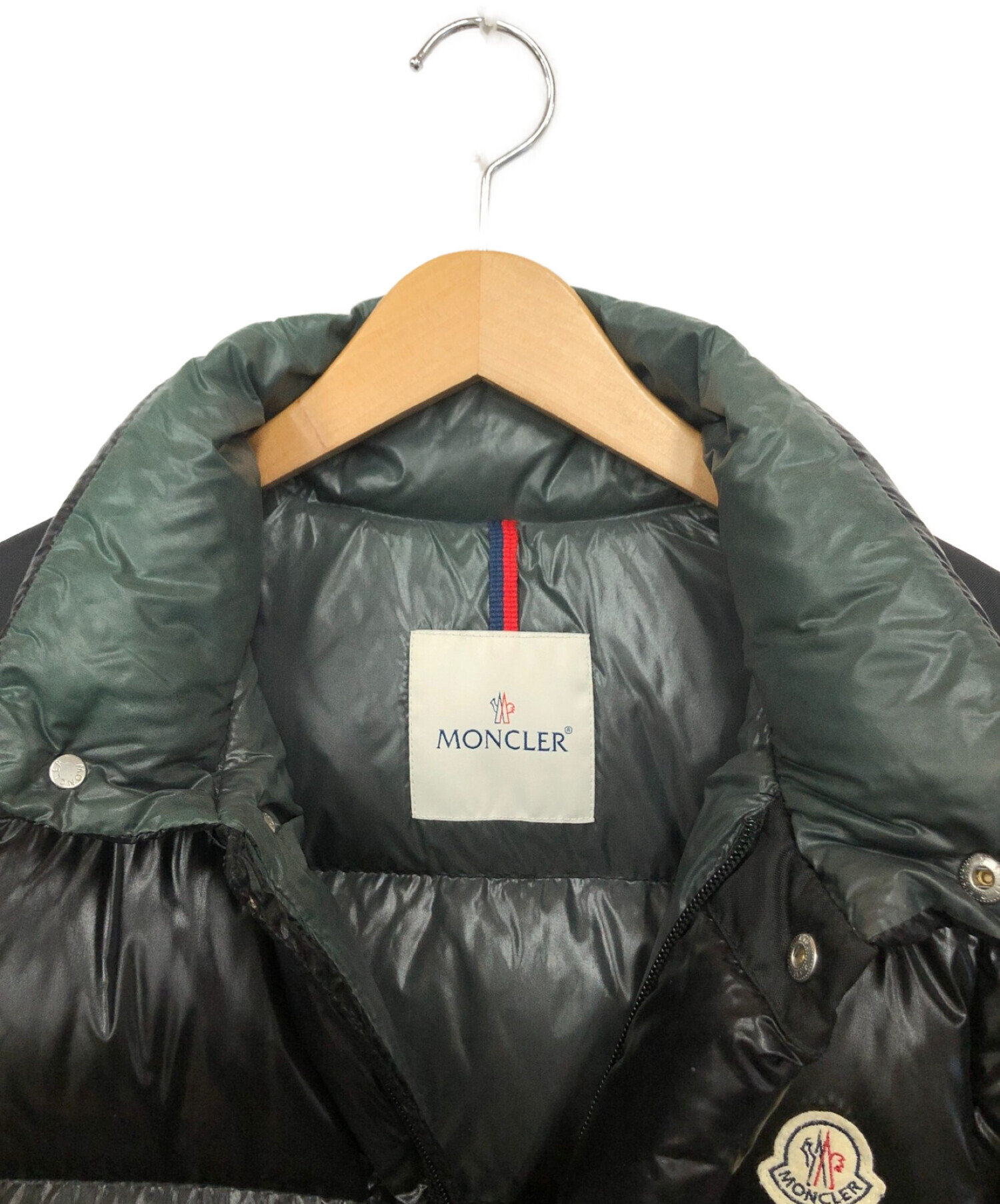 中古・古着通販】MONCLER (モンクレール) ダウンジャケット ブラック