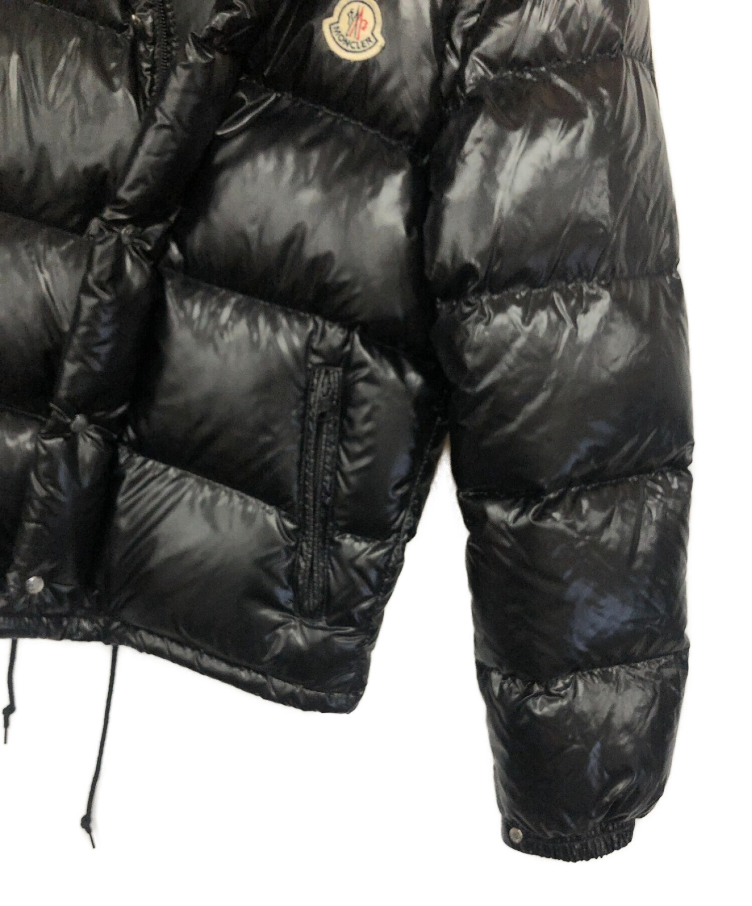 中古・古着通販】MONCLER (モンクレール) ダウンジャケット ブラック