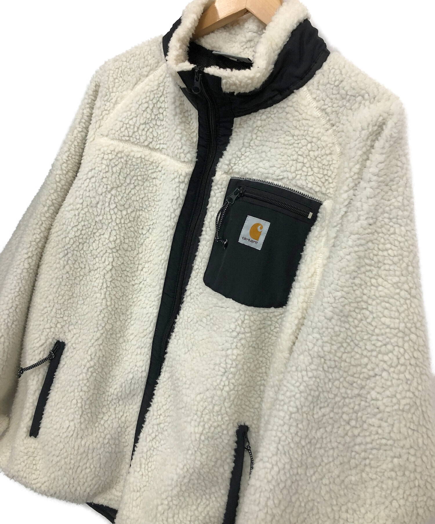 CarHartt (カーハート) ボアジャケット ホワイト サイズ:L