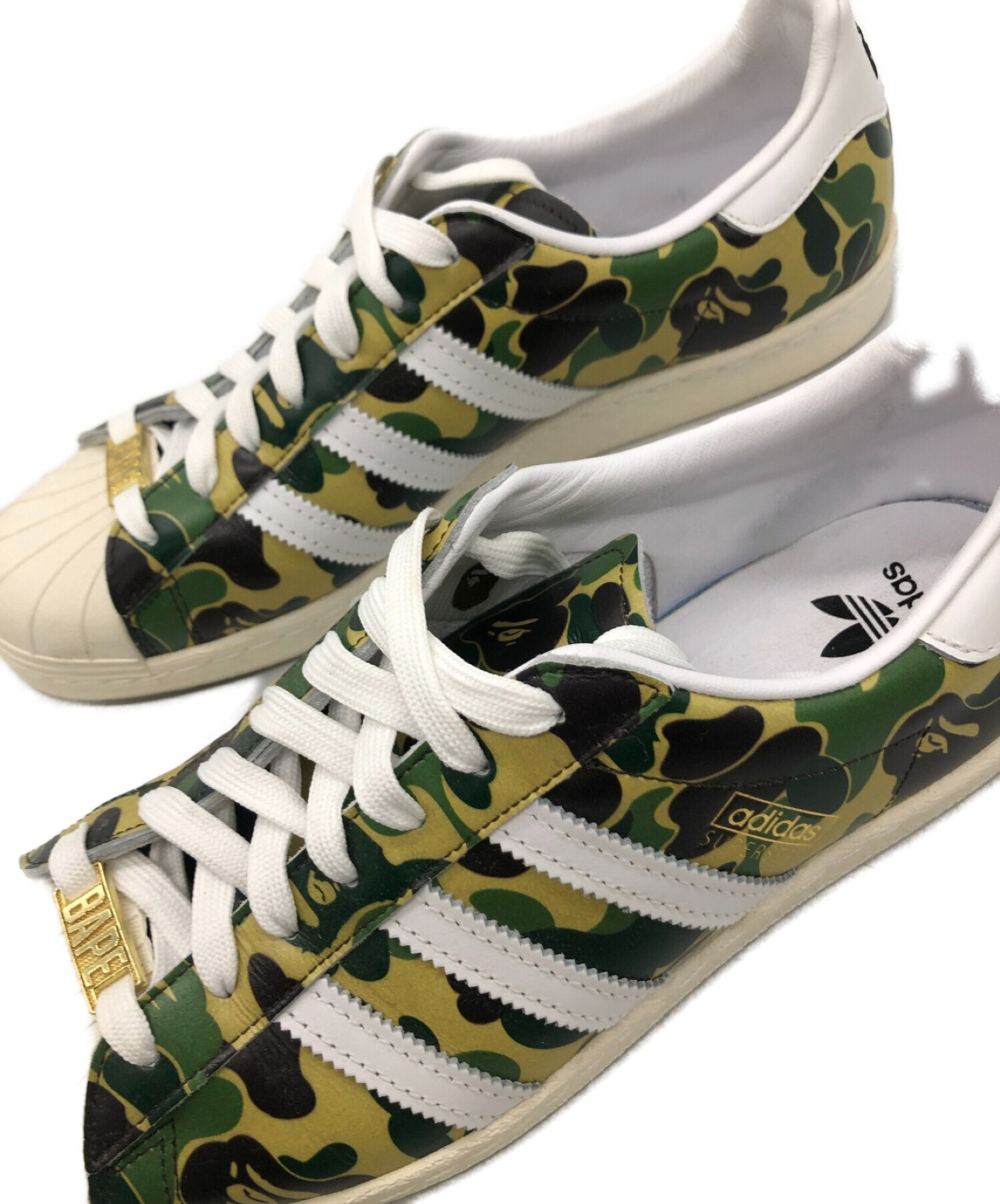 A BATHING APE×adidas (ア ベイシング エイプ×アディダス) スニーカー サイズ:28.5