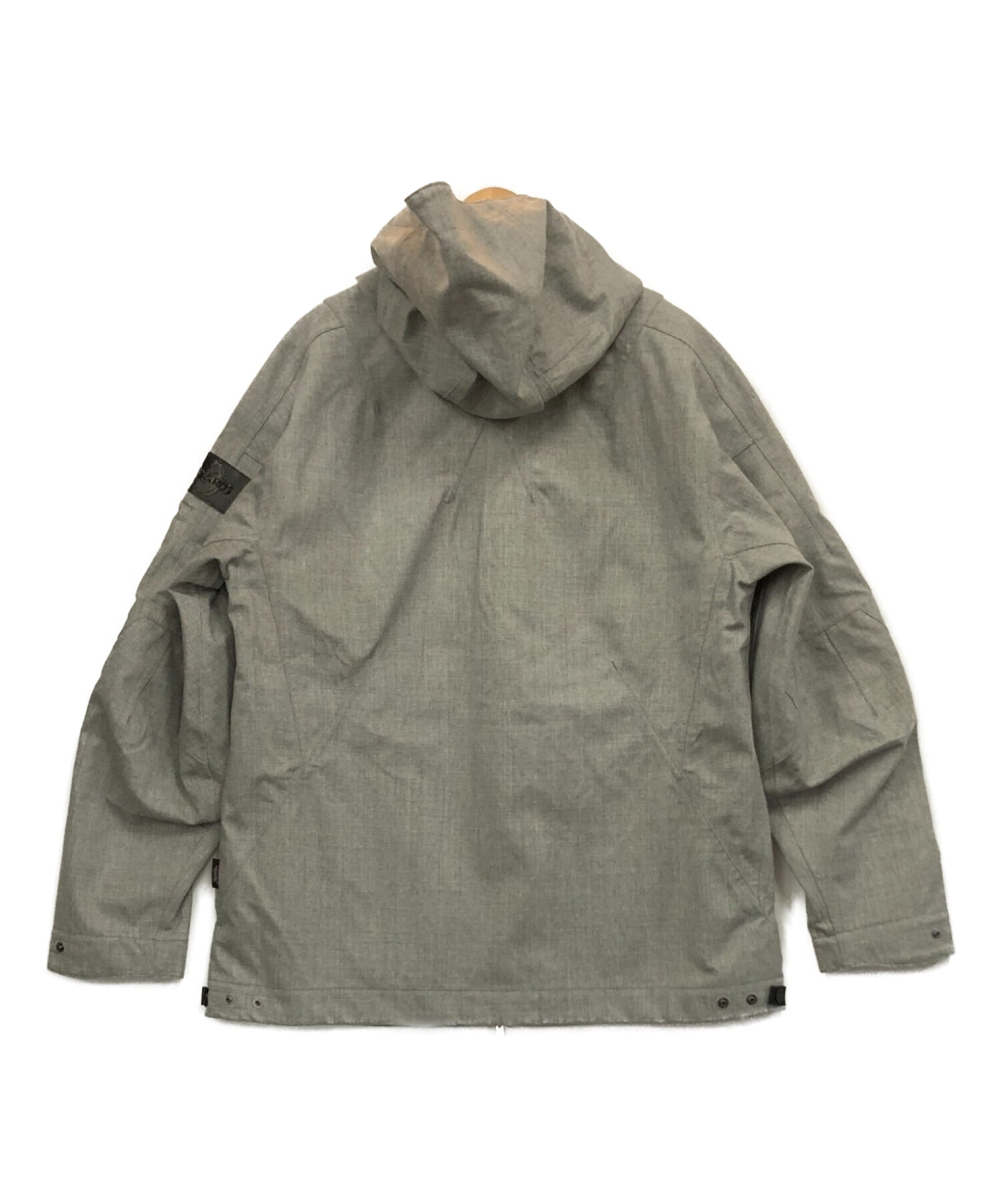 POLEWARDS (ポールワーズ) WATER PROOF WOOL ジャケット ライトグレー サイズ:L