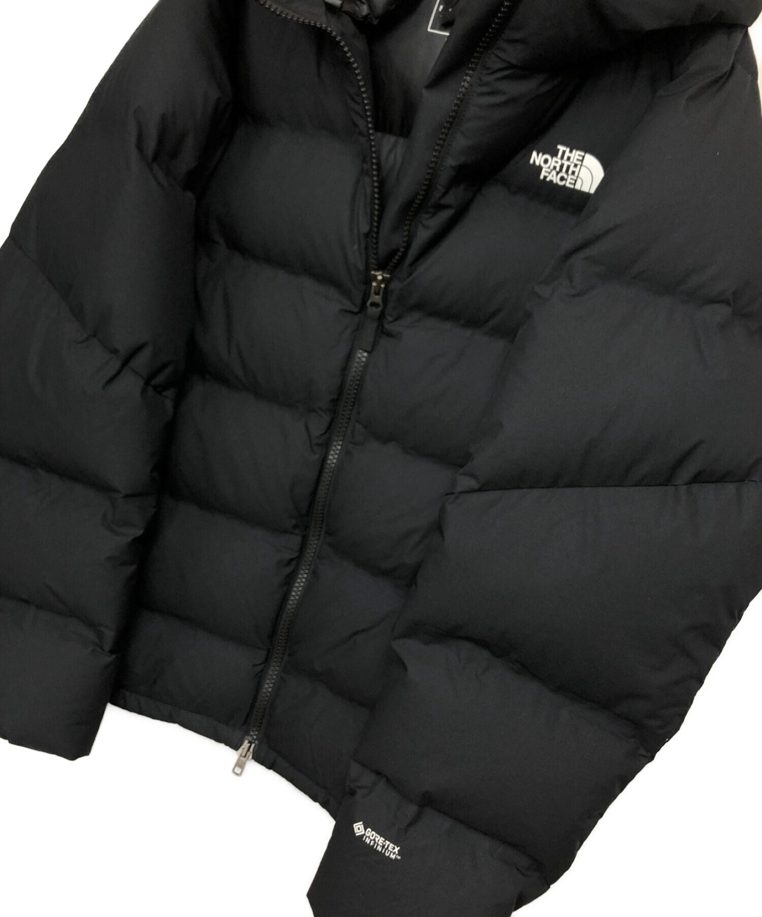 THE NORTH FACE (ザ ノース フェイス) ビレイヤーパーカダウンジャケット ブラック サイズ:L