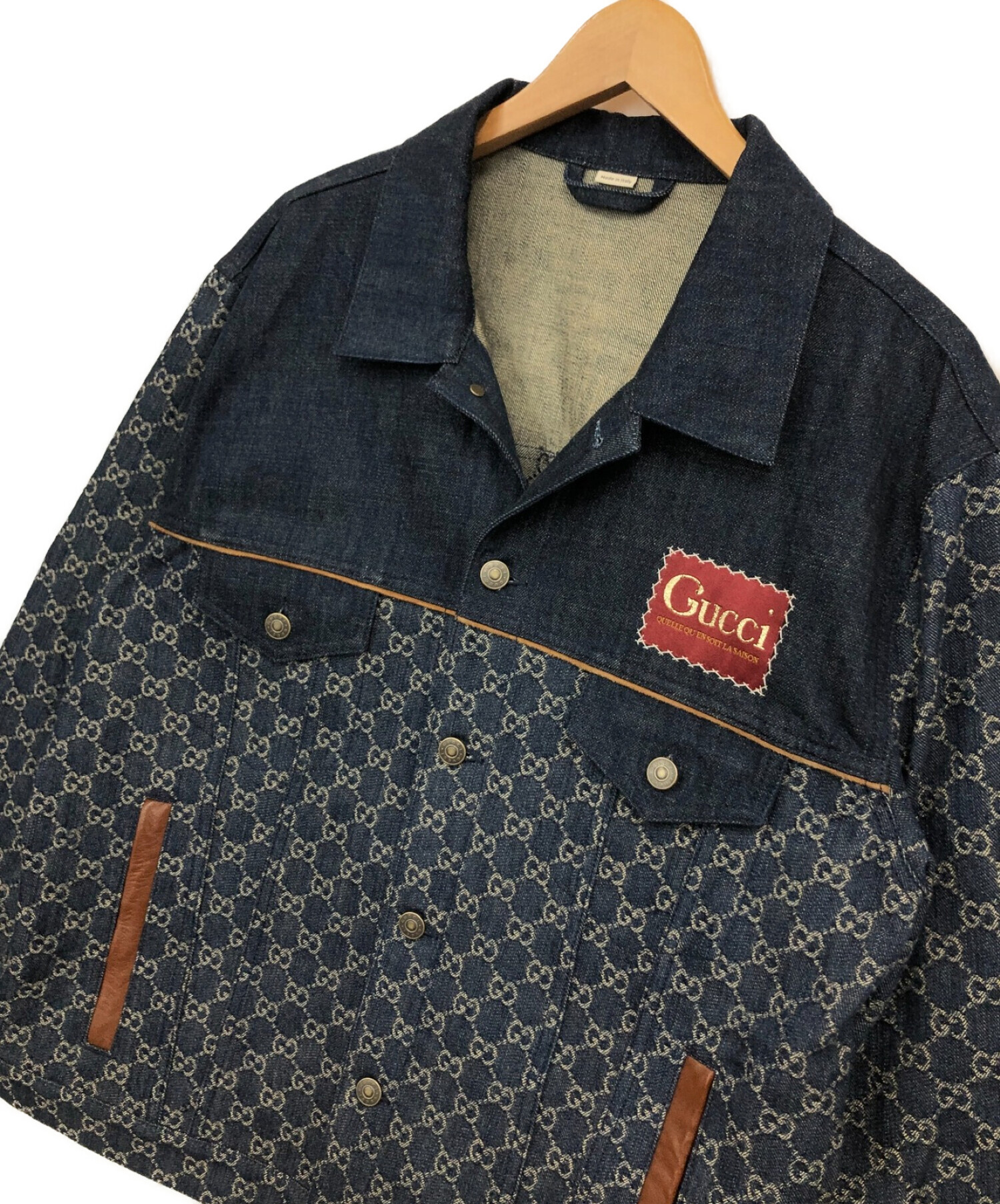 中古・古着通販】GUCCI (グッチ) デニムジャケット サイズ:48