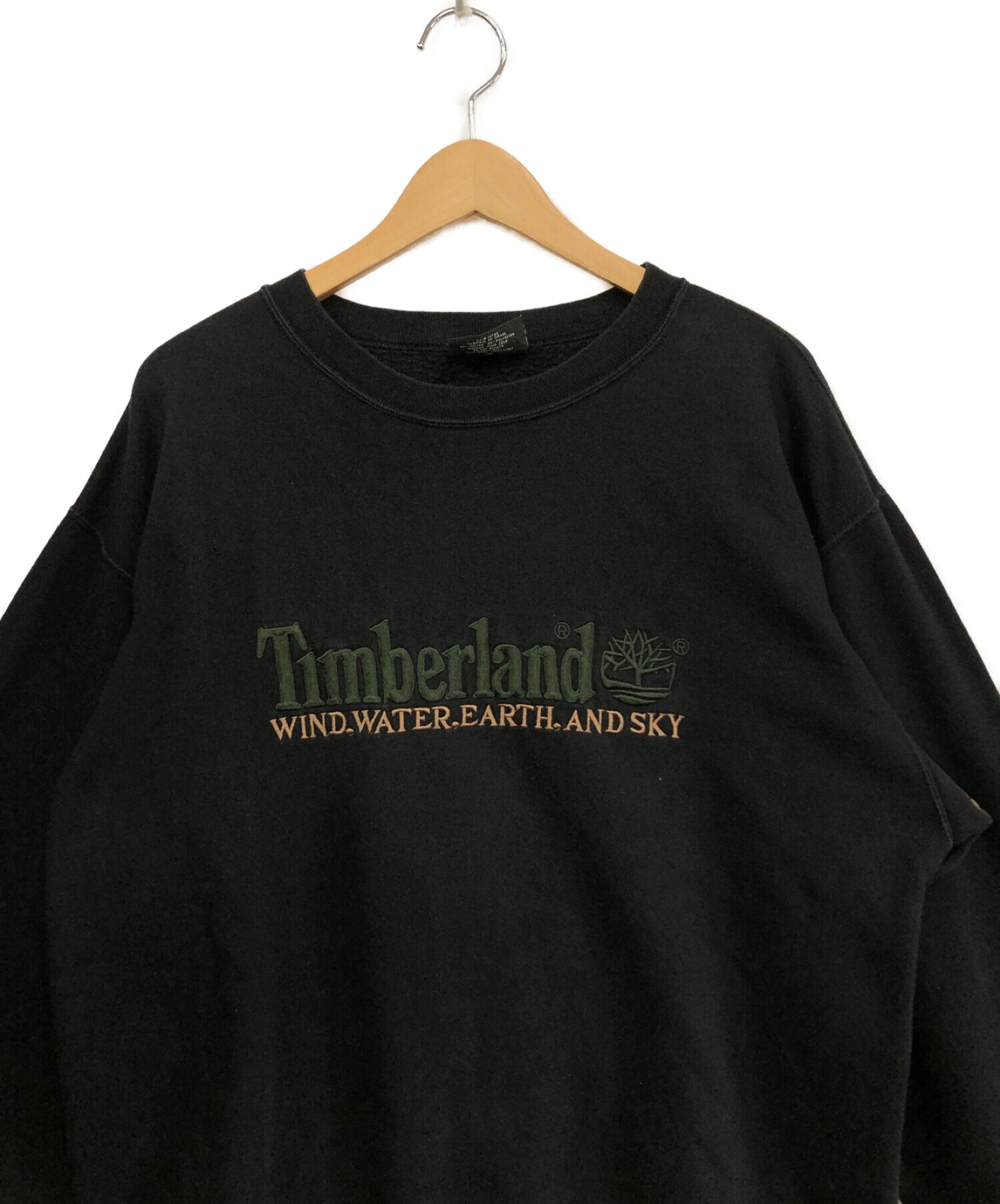 Timberland (ティンバーランド) スウェット ブラック サイズ:L