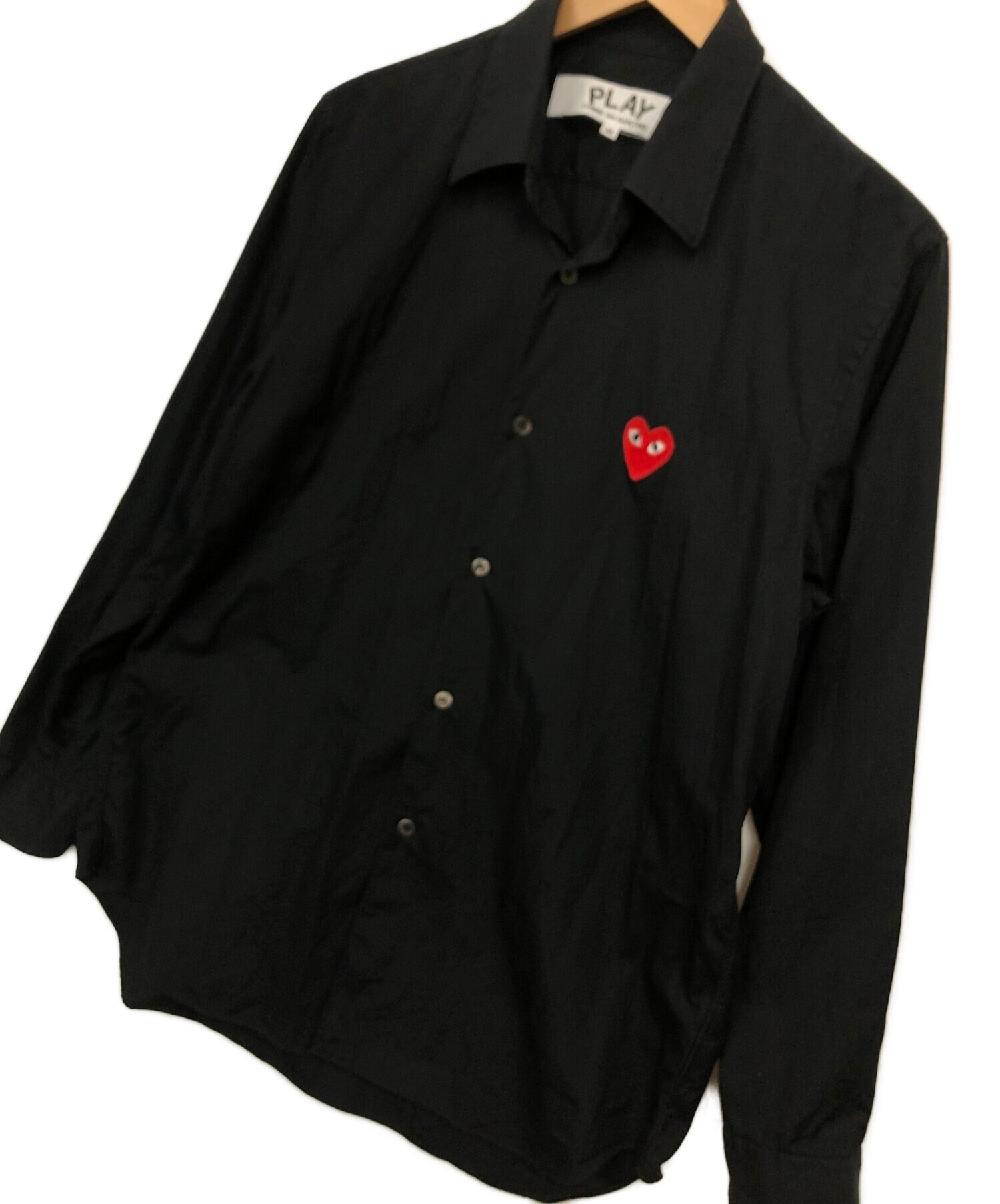 COMME des GARCONS (コムデギャルソン) シャツ ブラック サイズ:M