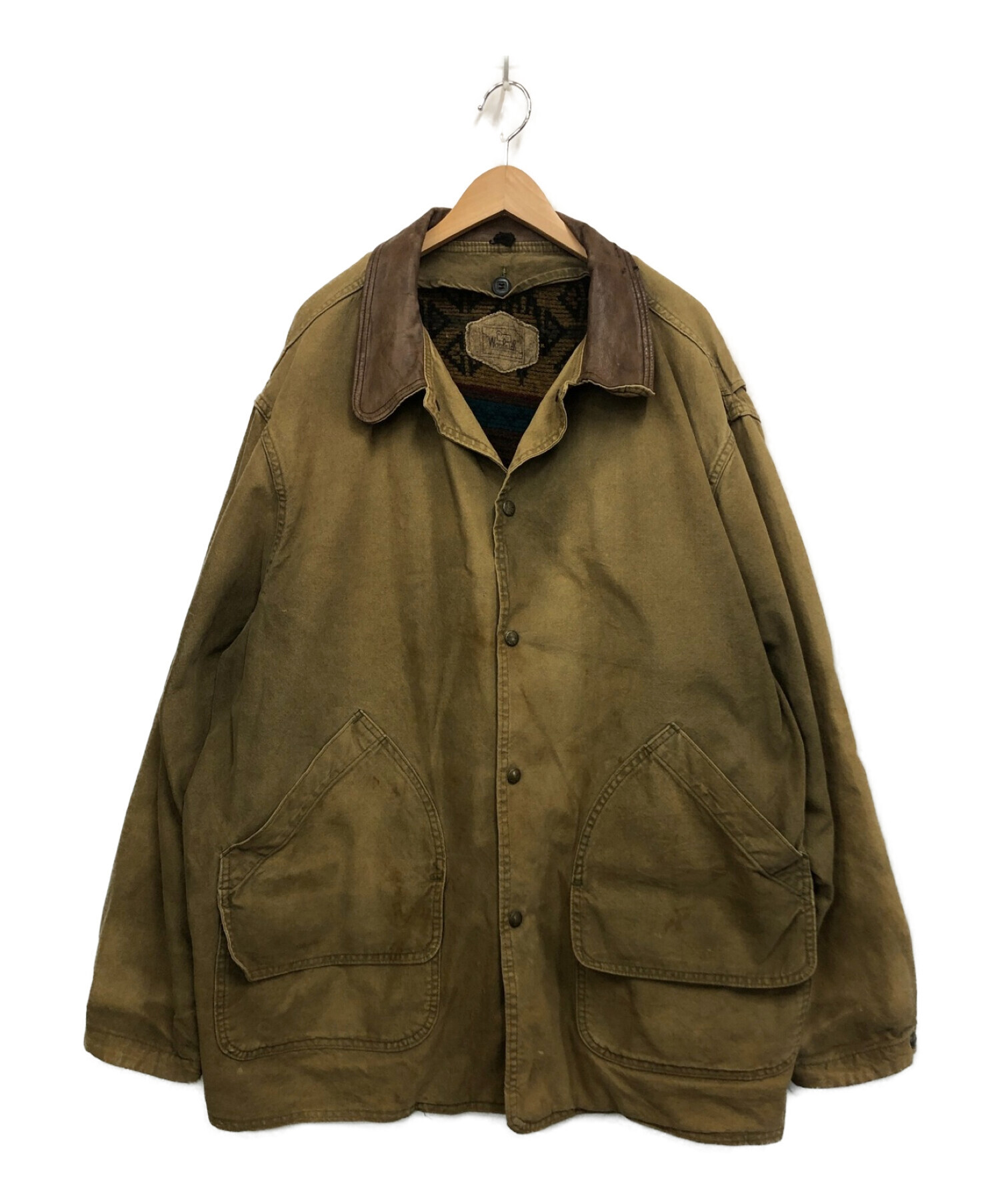 WOOLRICH (ウールリッチ) 90’s カバーオール ブラウン サイズ:XXL