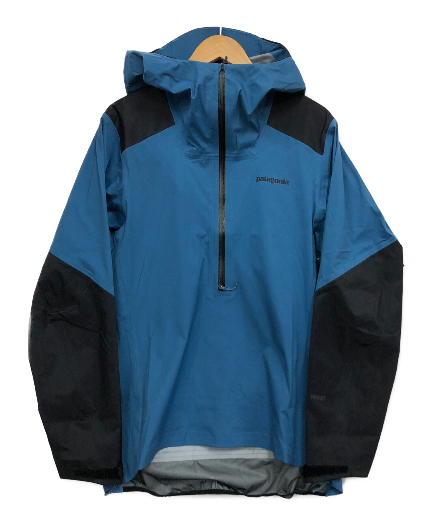 Patagonia (パタゴニア) マウンテンパーカー ブルー×ブラック サイズ:S