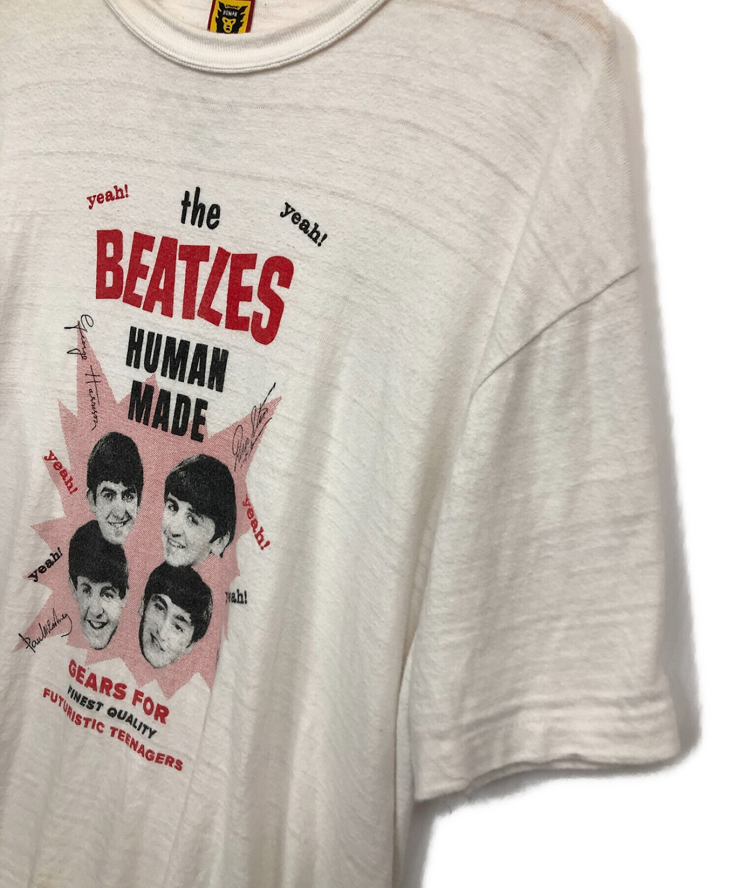 HUMAN MADE (ヒューマンメイド) 半袖Tシャツ ホワイト サイズ:表記無し