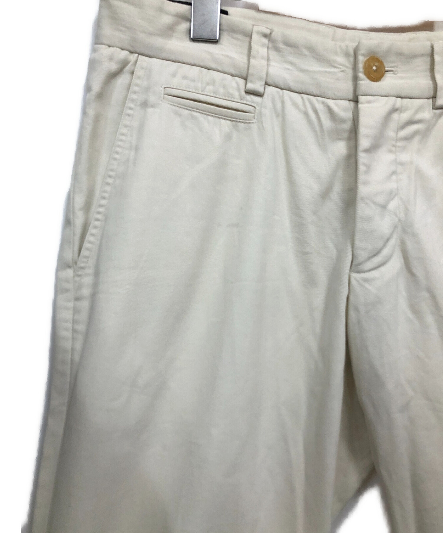 GUCCI (グッチ) パンツ ホワイト サイズ:44