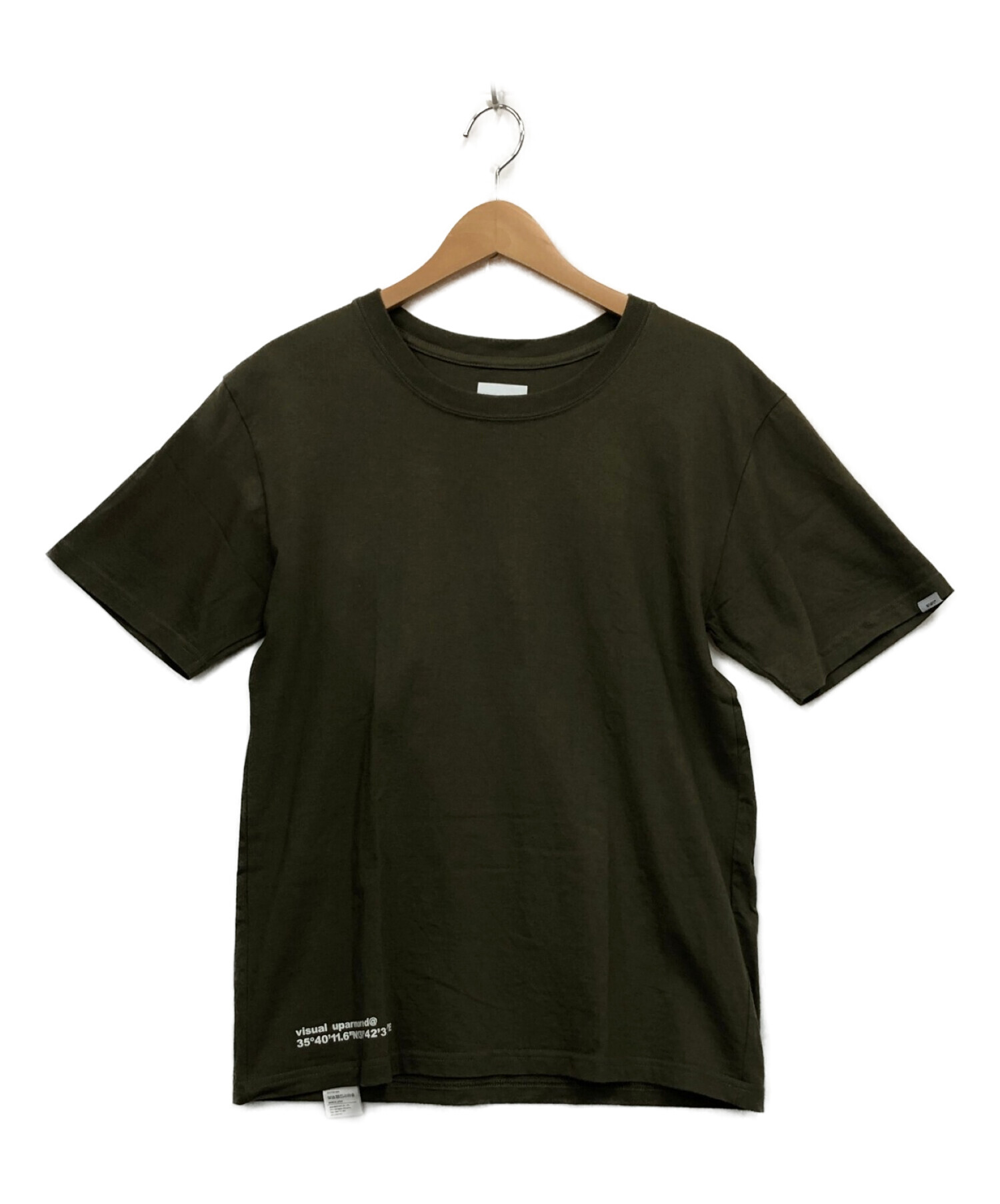 中古・古着通販】WTAPS (ダブルタップス) Tシャツ オリーブ サイズ:S