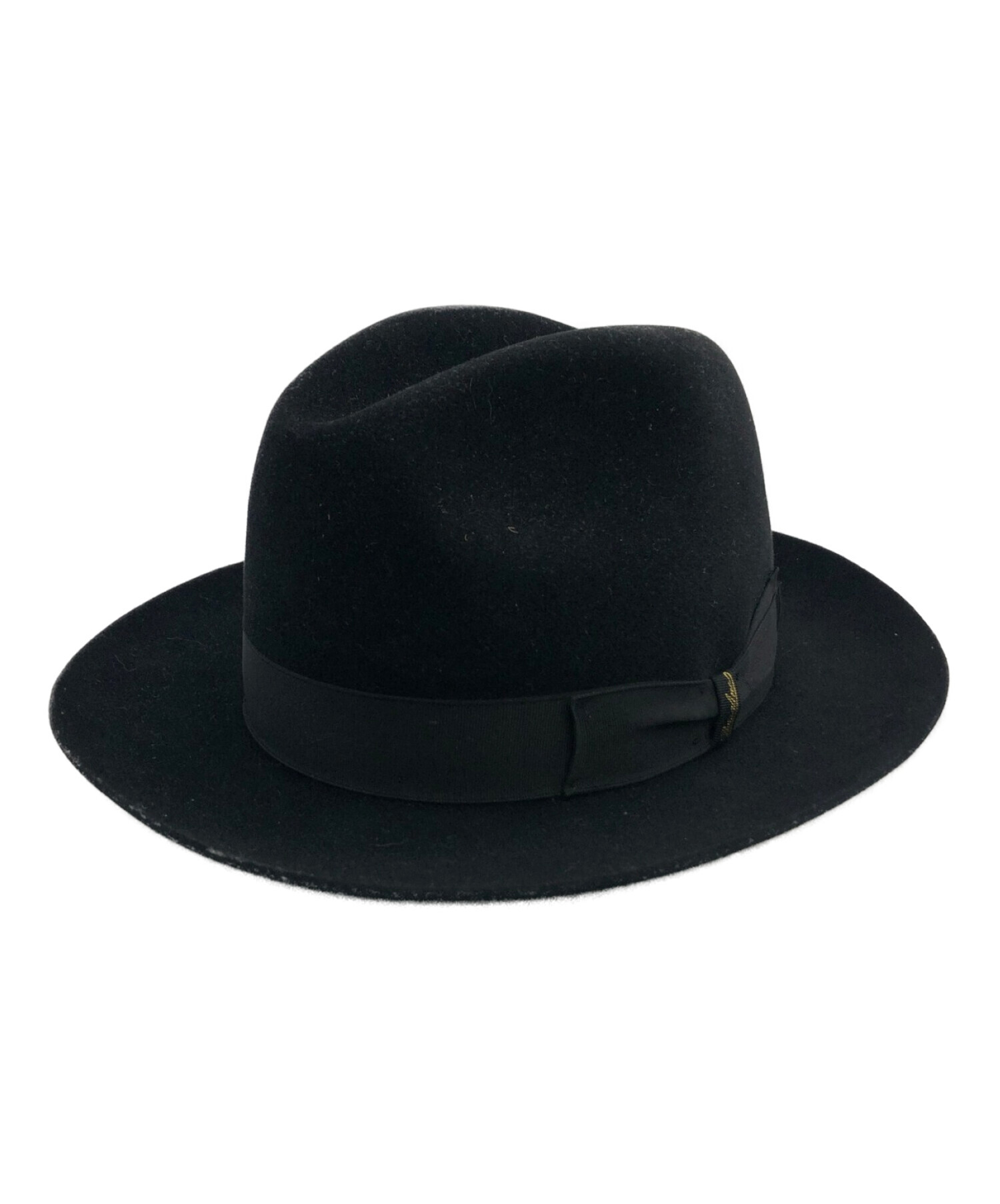 BORSALINO (ボルサリーノ) ウールハット ブラック サイズ:57