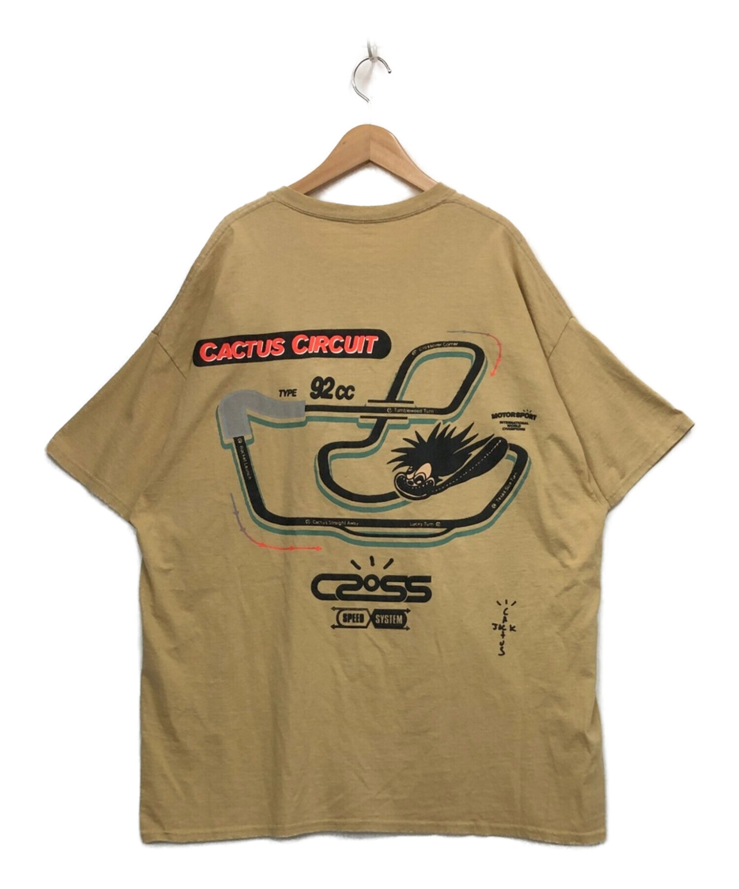 cactus jack (カクタスジャック) Tシャツ カーキ サイズ:XL