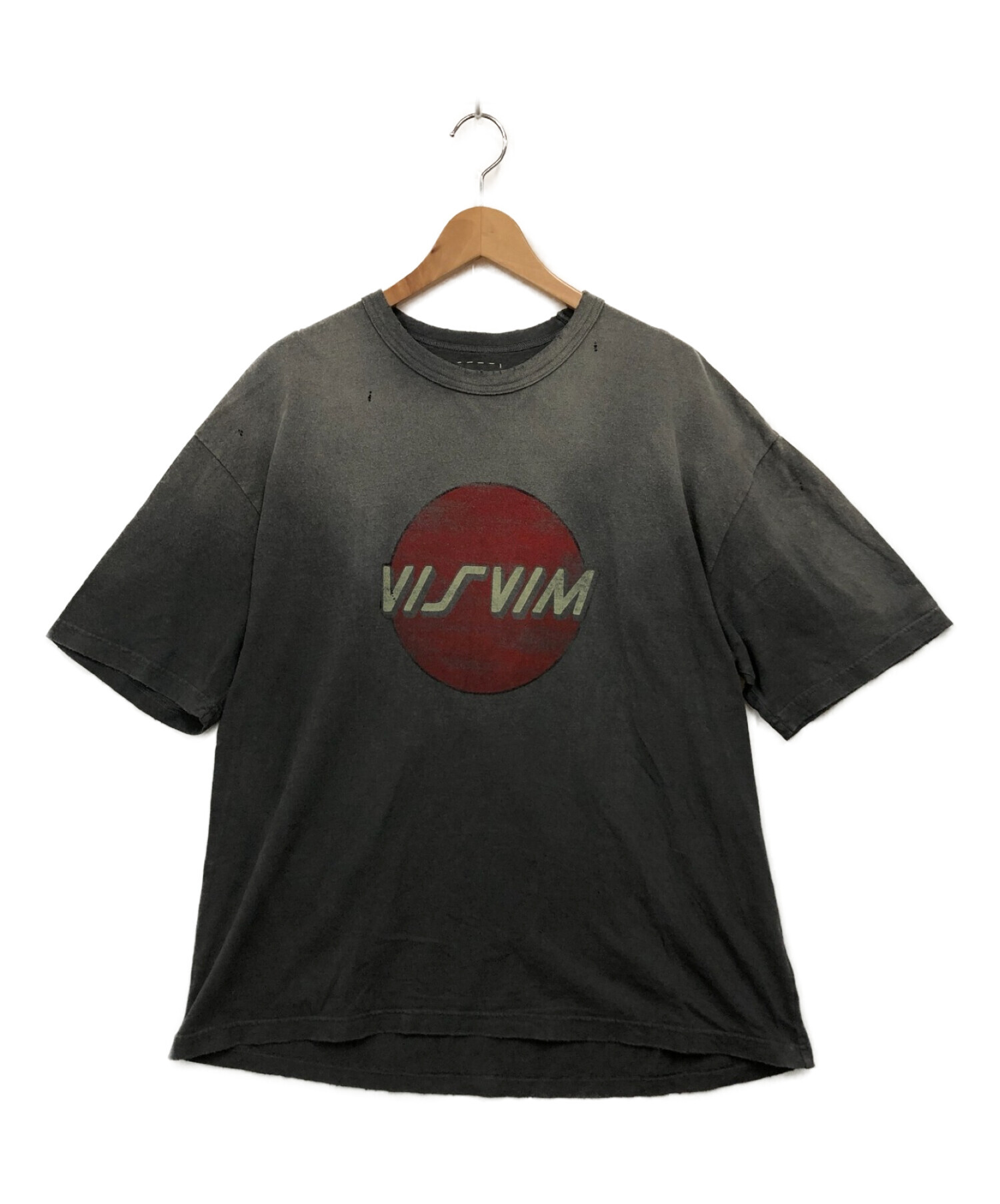 VISVIM (ビズビム) 半袖Tシャツ ブラック サイズ:5