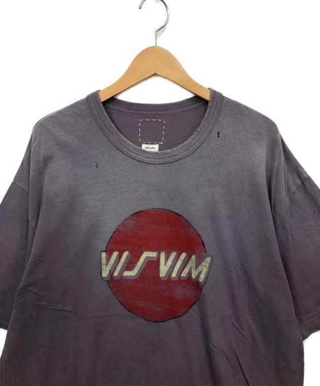 VISVIM (ビズビム) 半袖Tシャツ パープル サイズ:5