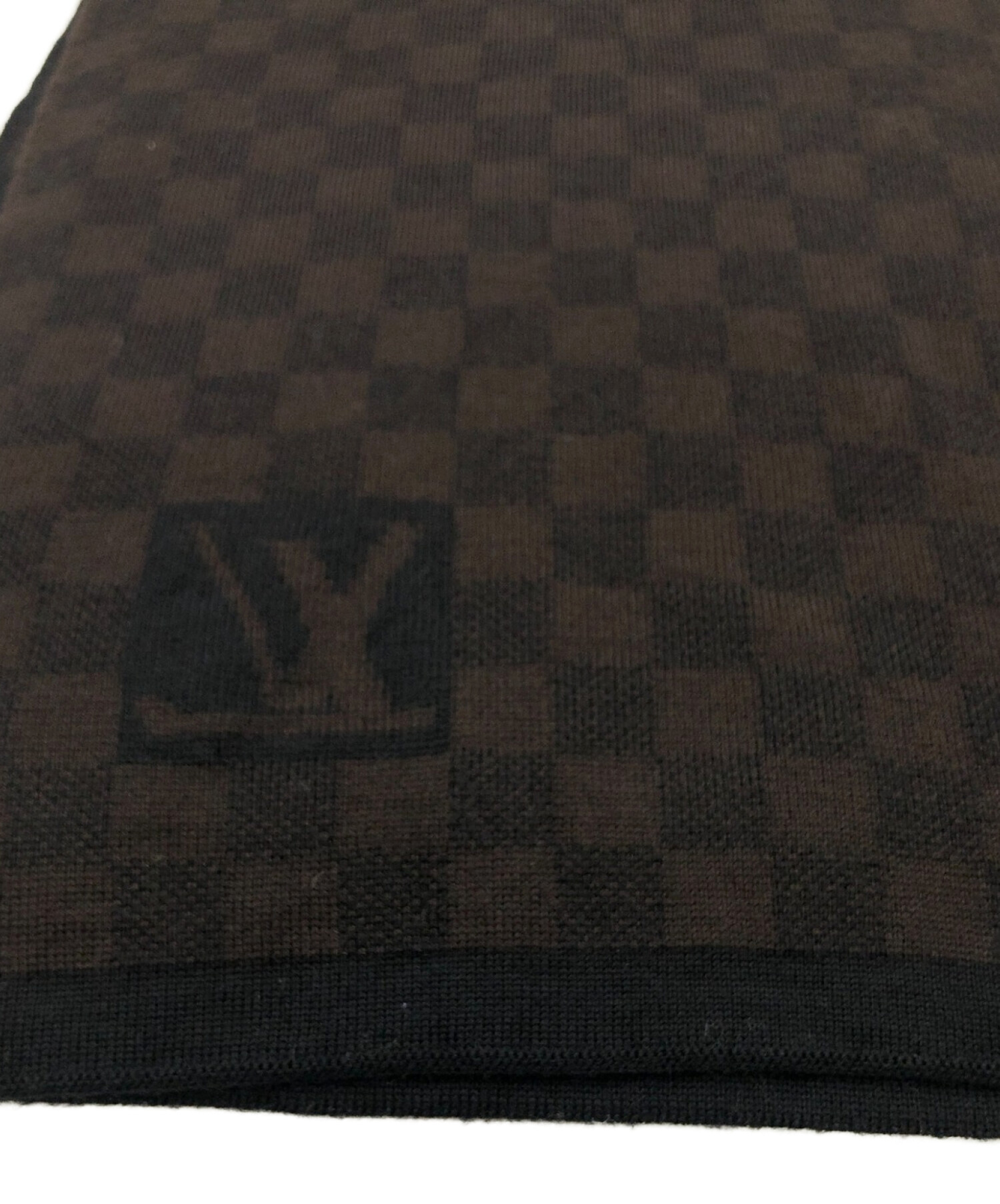 LOUIS VUITTON (ルイ ヴィトン) マフラー ブラック