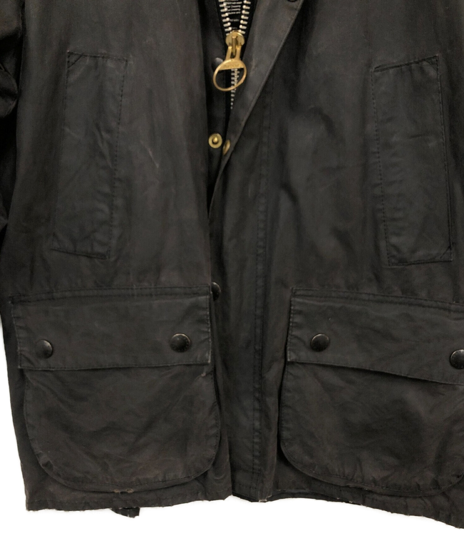 中古・古着通販】Barbour (バブアー) オイルジャケット ブラック