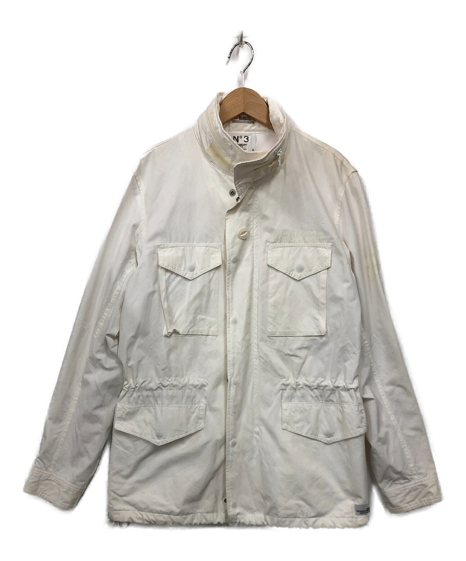 BEDWIN (ベドウィン) M65ジャケット ホワイト サイズ:L