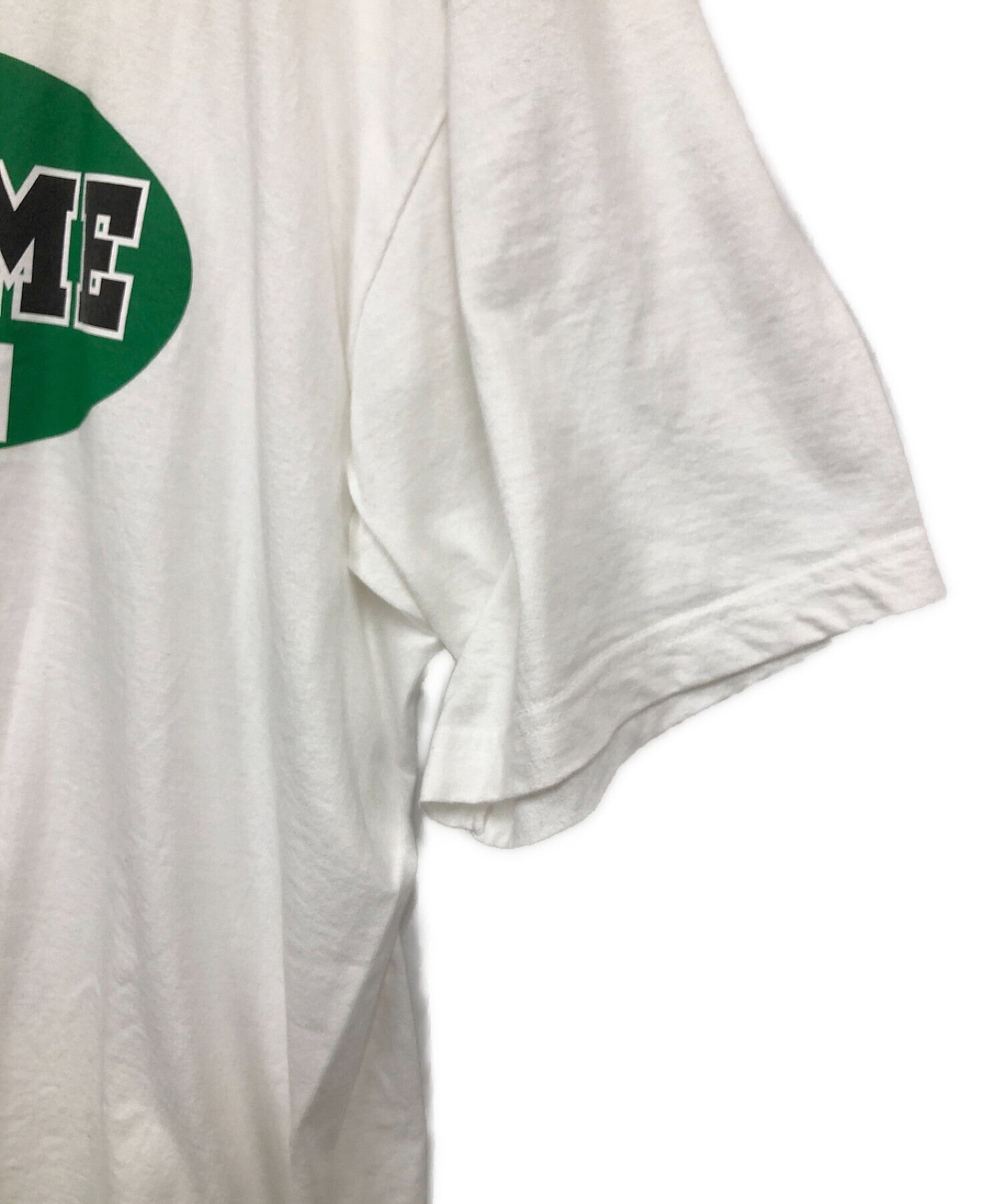 SUPREME (シュプリーム) Tシャツ ホワイト×グリーン サイズ:XL