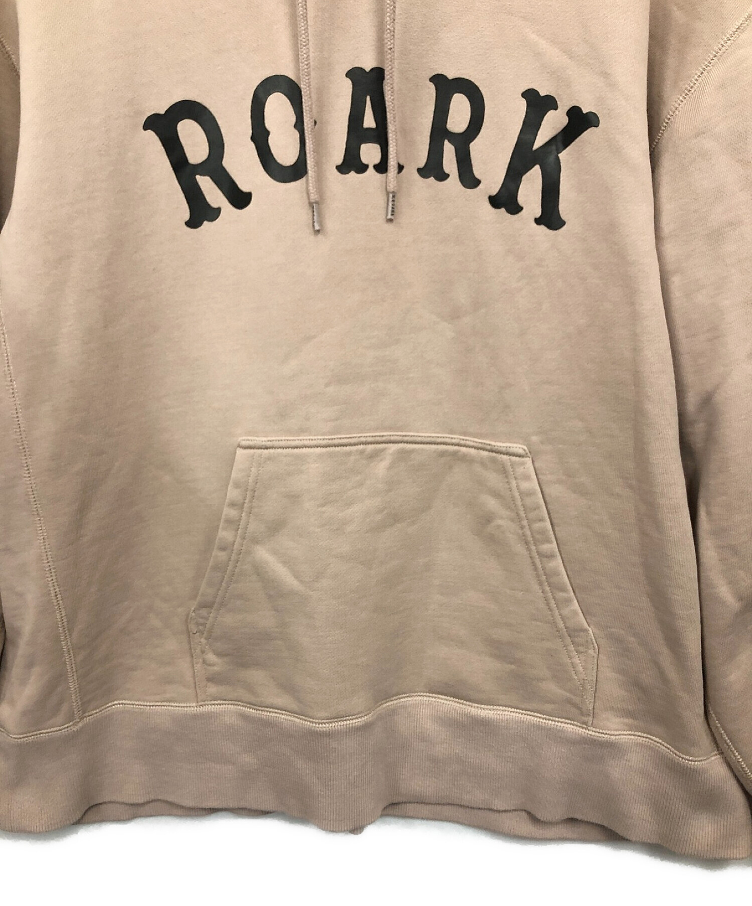 ROARK REVIVAL (ロアークリバイバル) プルオーバーパーカー ベージュ サイズ:XL