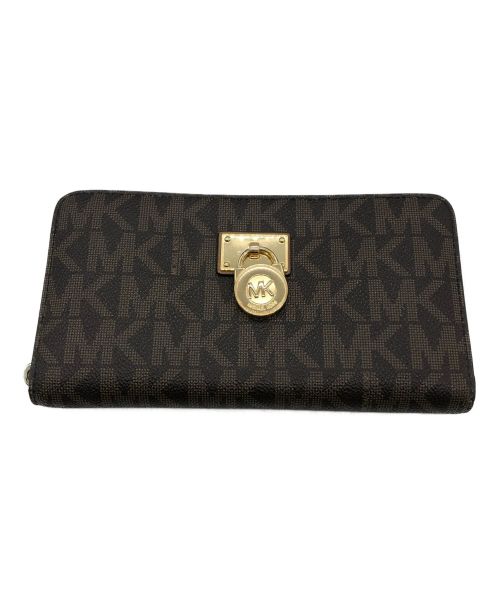 中古・古着通販】MICHAEL KORS (マイケルコース) 長財布 ブラウン