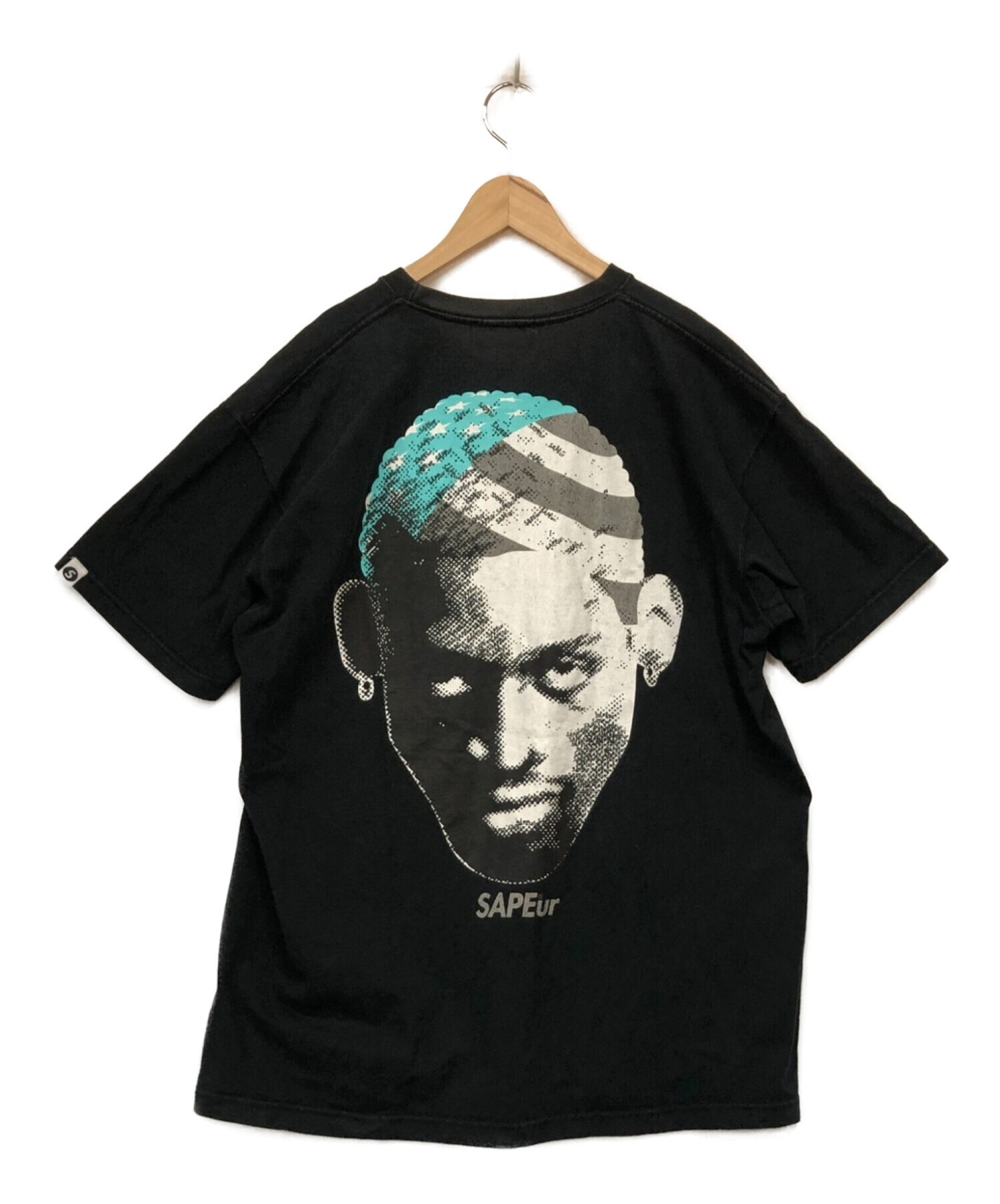 中古・古着通販】SAPEur (サプール) Tシャツ ブラック サイズ:XXL