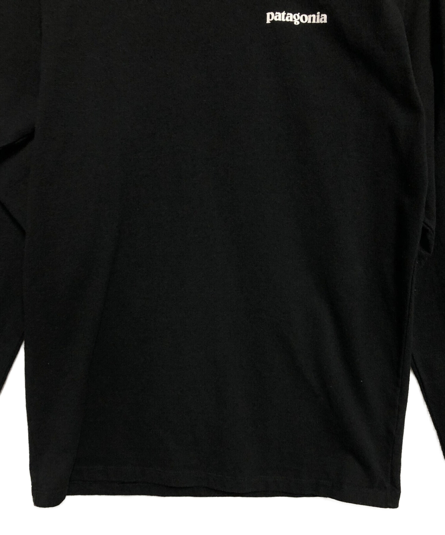 Patagonia (パタゴニア) ロングスリーブTシャツ ブラック サイズ:XS