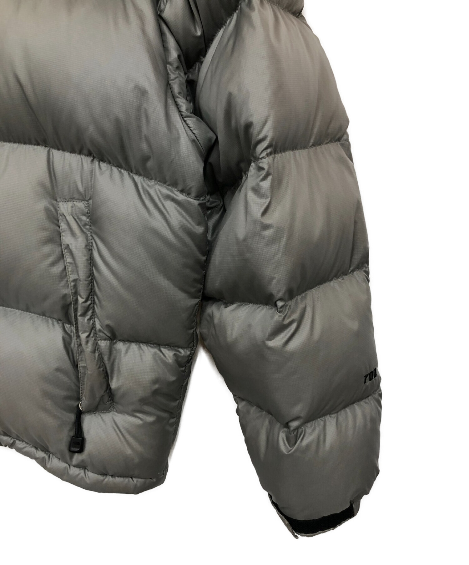 THE NORTH FACE (ザ ノース フェイス) ヌプシダウンジャケット グレー サイズ:L/G