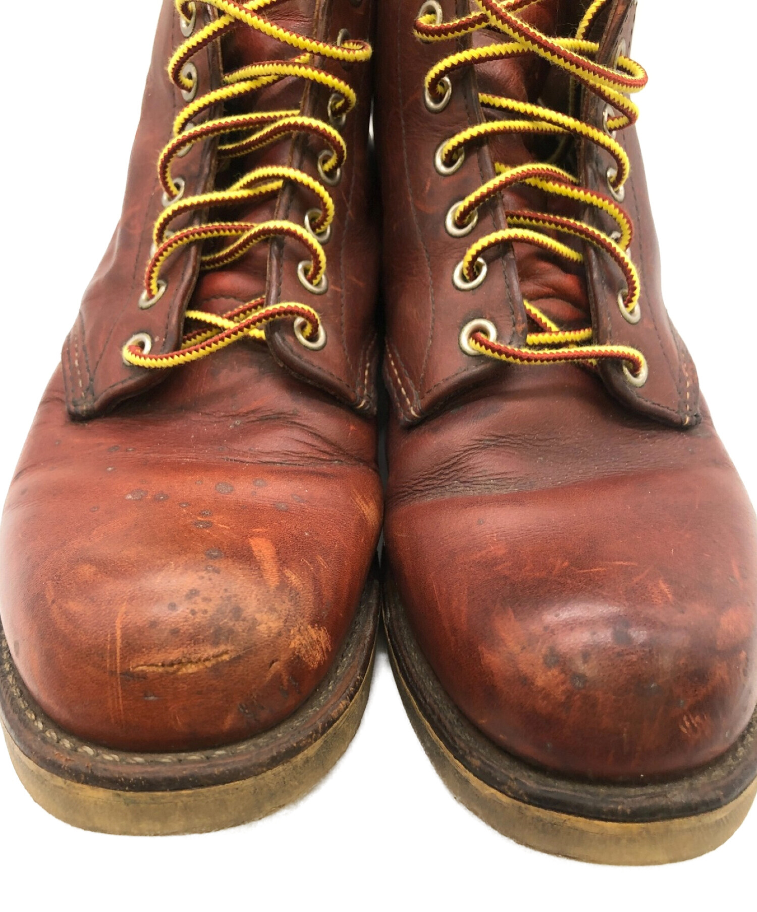 RED WING (レッドウィング) レースアップブーツ ブラウン サイズ:8 1/2 D