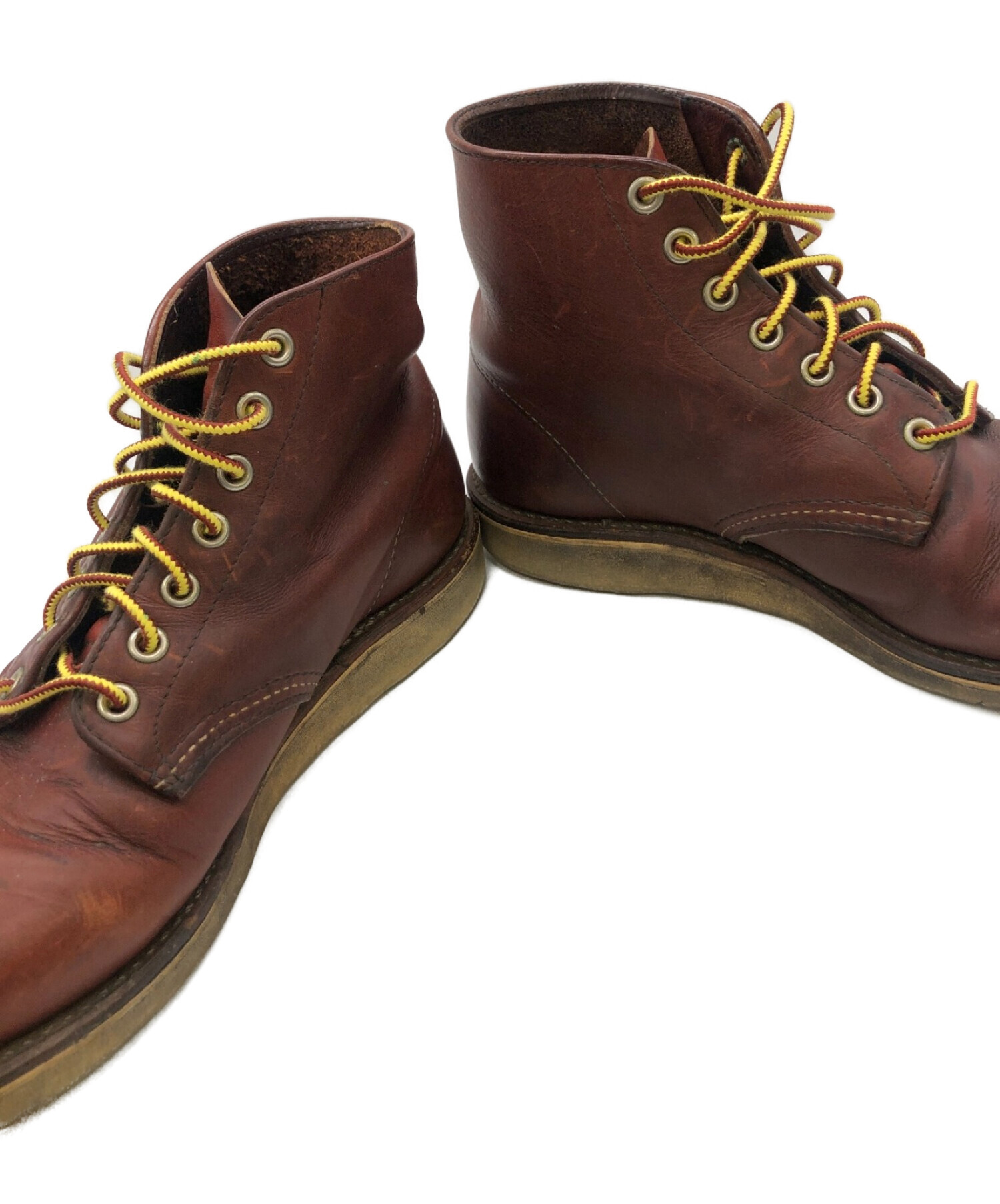 RED WING (レッドウィング) レースアップブーツ ブラウン サイズ:8 1/2 D