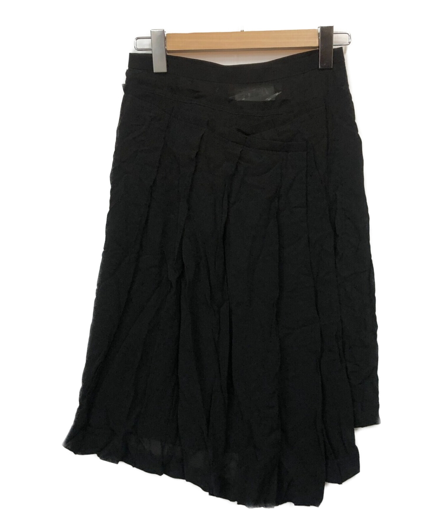COMME des GARCONS tricot (コムデギャルソントリコ) スカート ブラック サイズ:M 未使用品