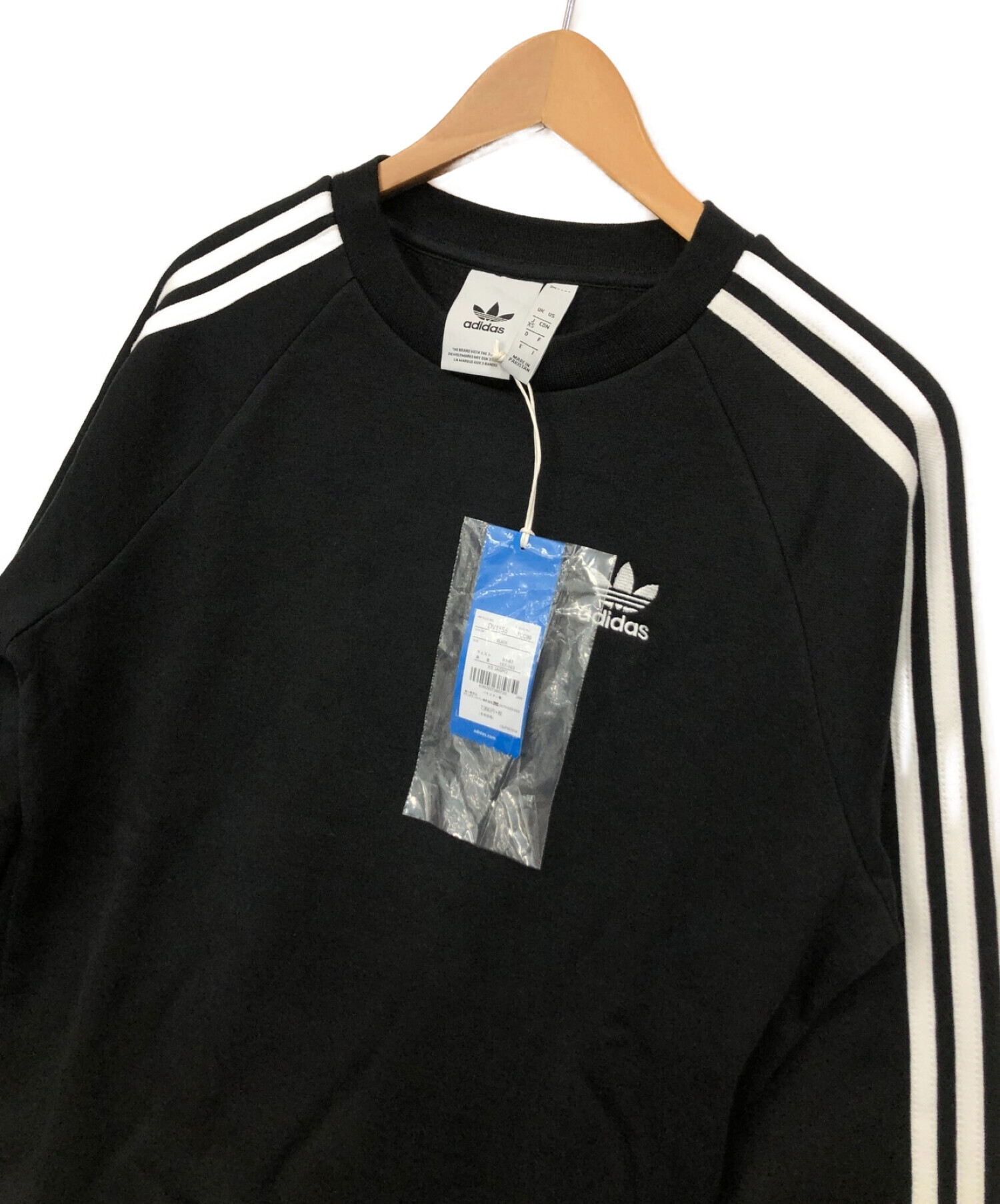 adidas (アディダス) スウェット ブラック サイズ:XS