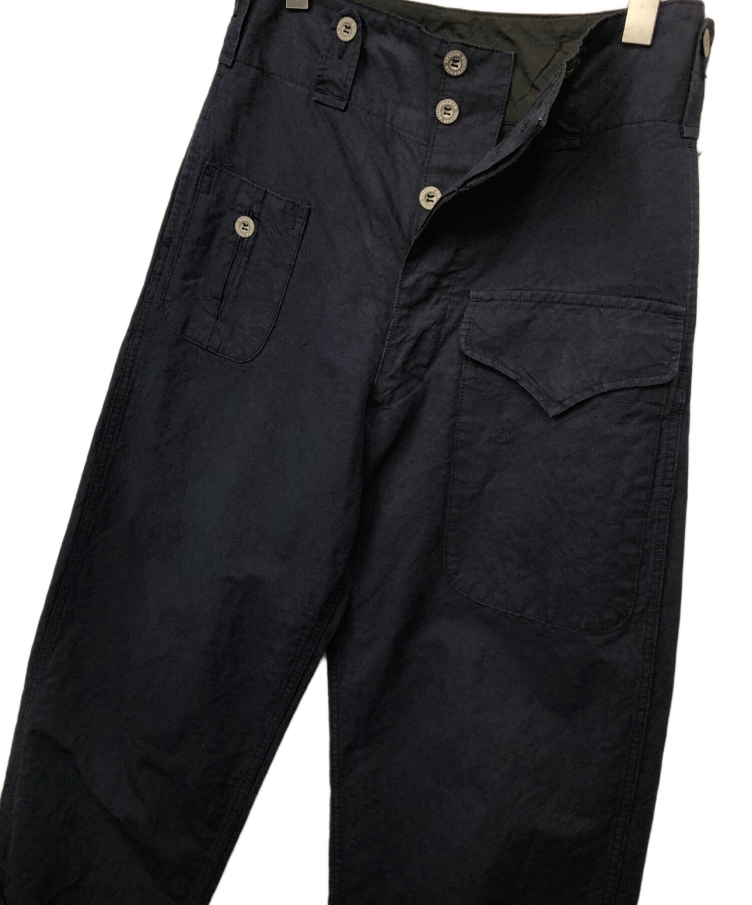 OUTIL (ウティ) PANTALON HAZEBROUCK パンツ ネイビー