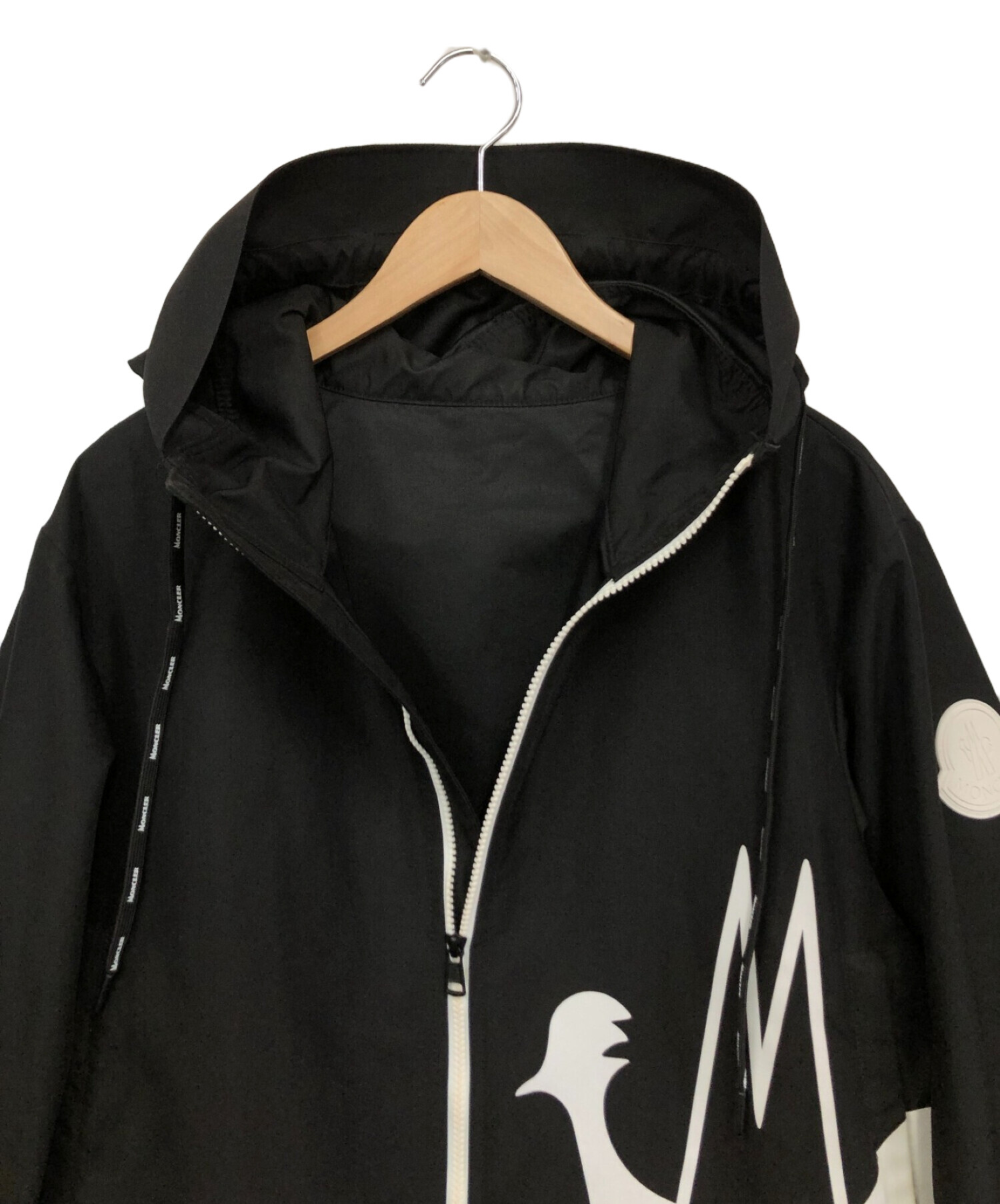 中古・古着通販】MONCLER (モンクレール) ナイロンジャケット ブラック サイズ:2｜ブランド・古着通販 トレファク公式【TREFAC  FASHION】スマホサイト