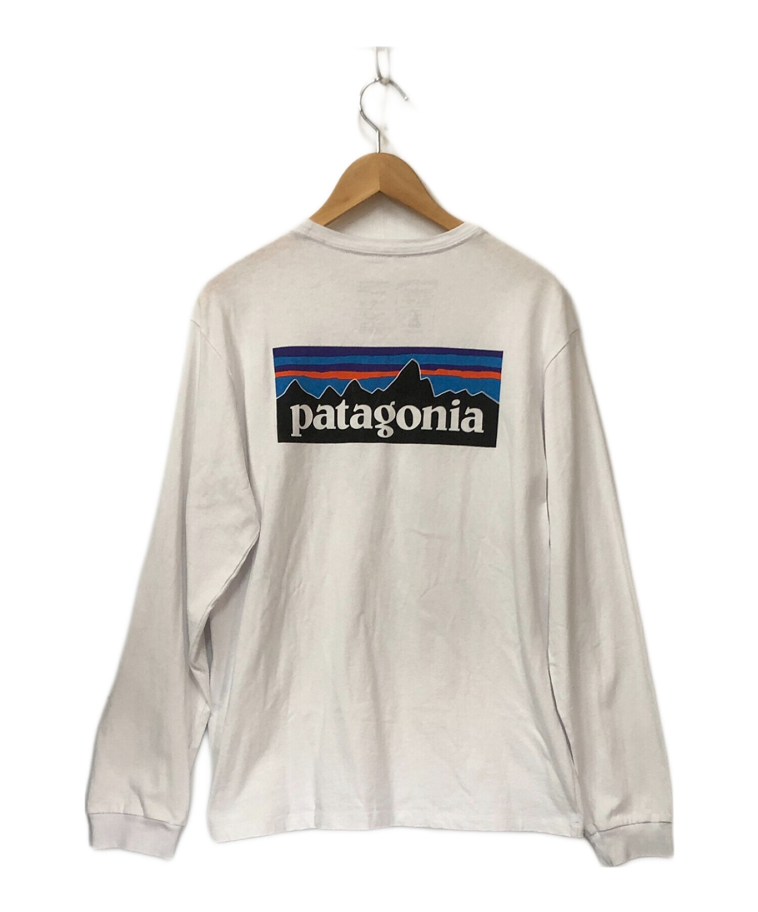 中古・古着通販】Patagonia (パタゴニア) ロングスリーブTシャツ ホワイト サイズ:M｜ブランド・古着通販 トレファク公式【TREFAC  FASHION】スマホサイト