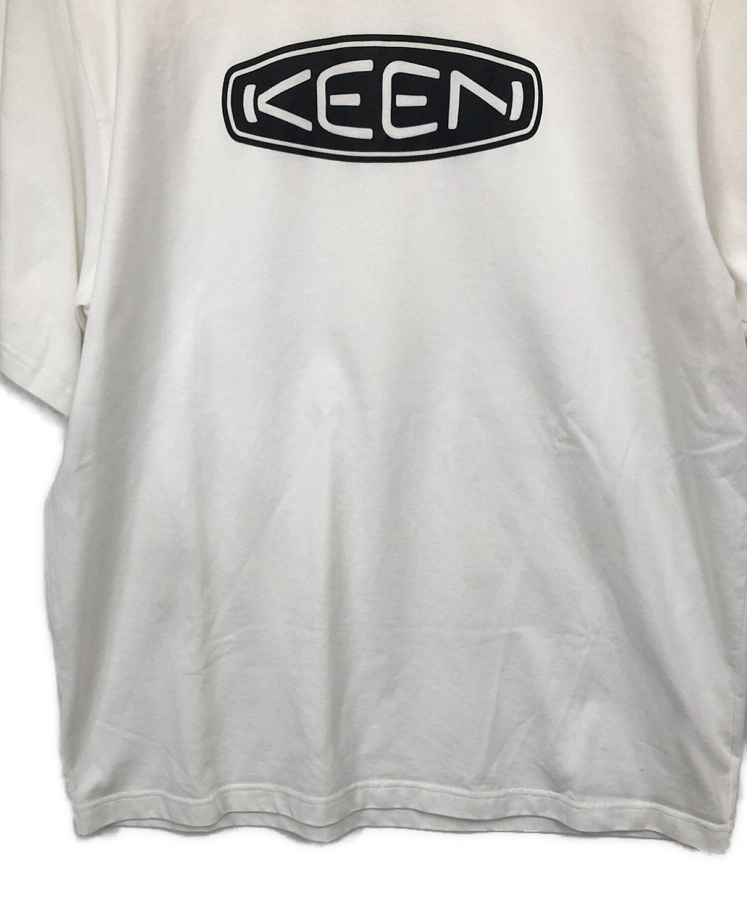 KEEN (キーン) ロゴTシャツ ホワイト サイズ:XL
