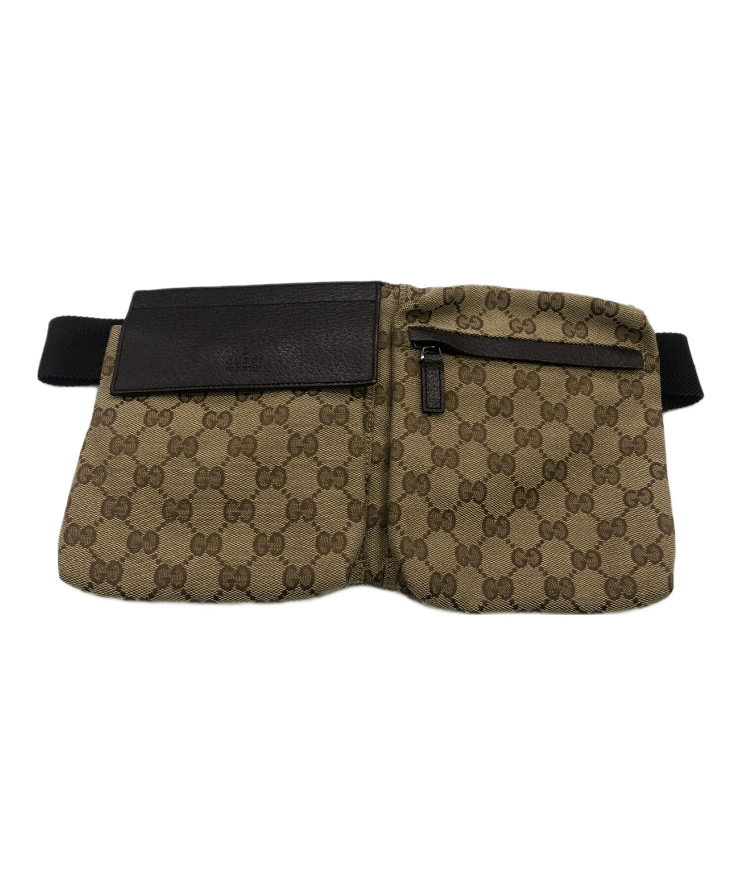 中古・古着通販】GUCCI (グッチ) ウエストポーチ ベージュ×ブラウン｜ブランド・古着通販 トレファク公式【TREFAC  FASHION】スマホサイト