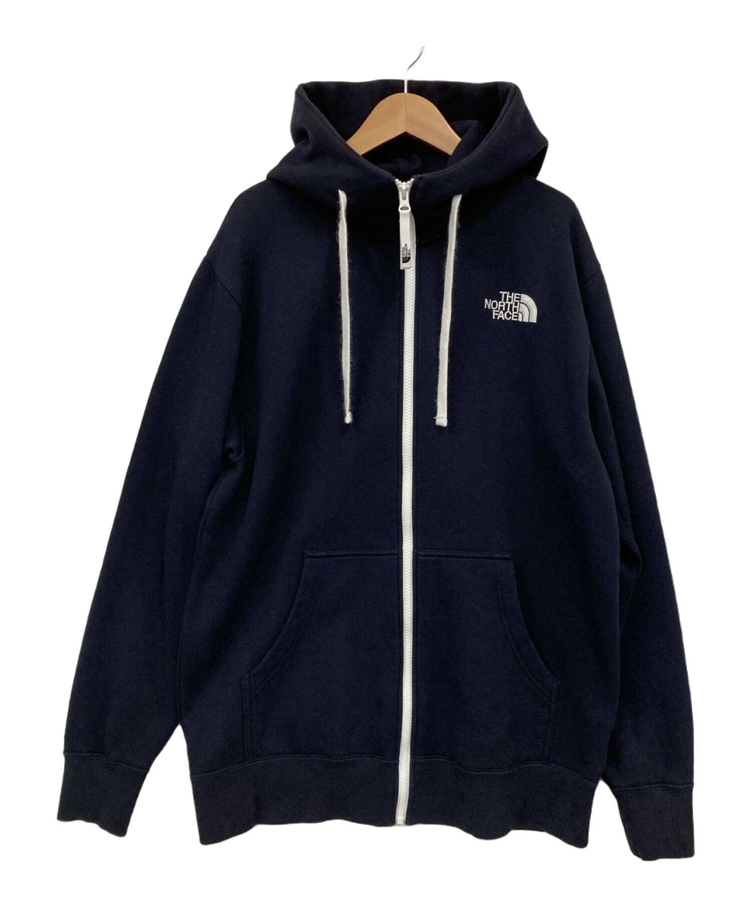 THE NORTH FACE (ザ ノース フェイス) ジップパーカー ネイビー サイズ:L