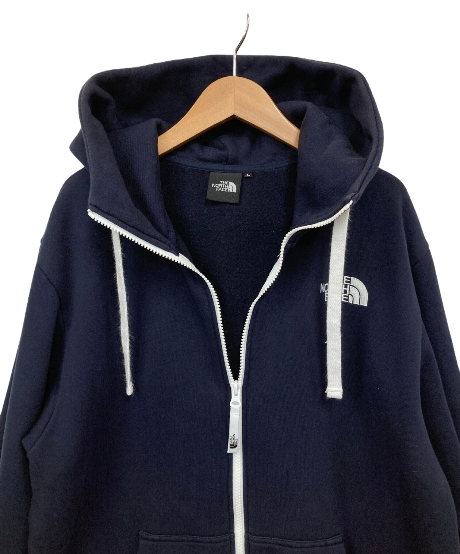 THE NORTH FACE (ザ ノース フェイス) ジップパーカー ネイビー サイズ:L