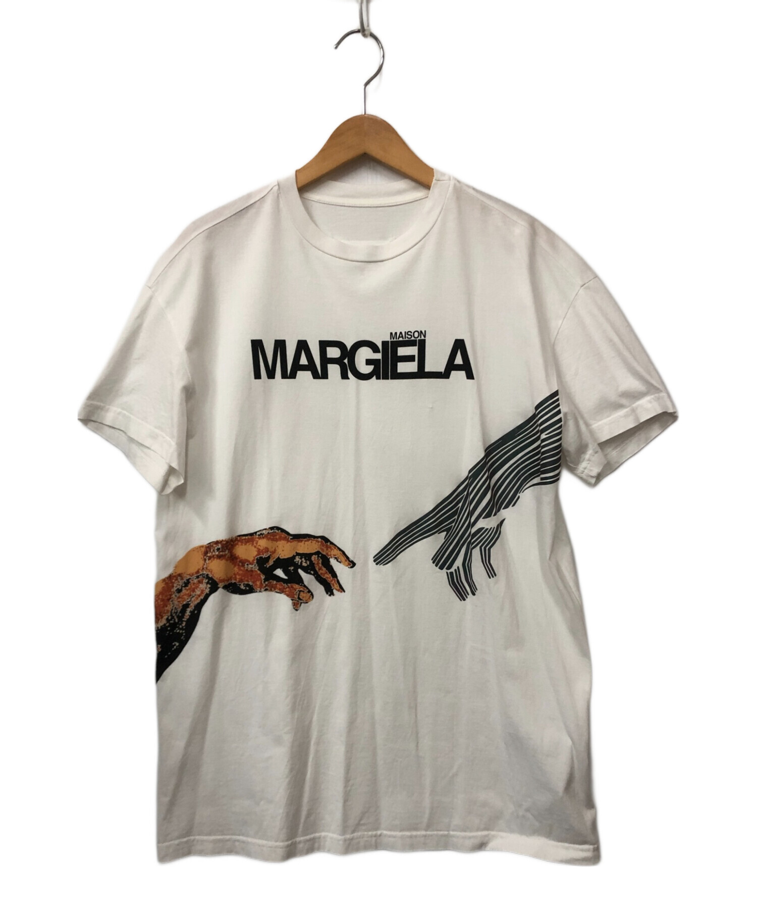 中古・古着通販】Maison Margiela (メゾンマルジェラ) Tシャツ ホワイト サイズ:46｜ブランド・古着通販  トレファク公式【TREFAC FASHION】スマホサイト