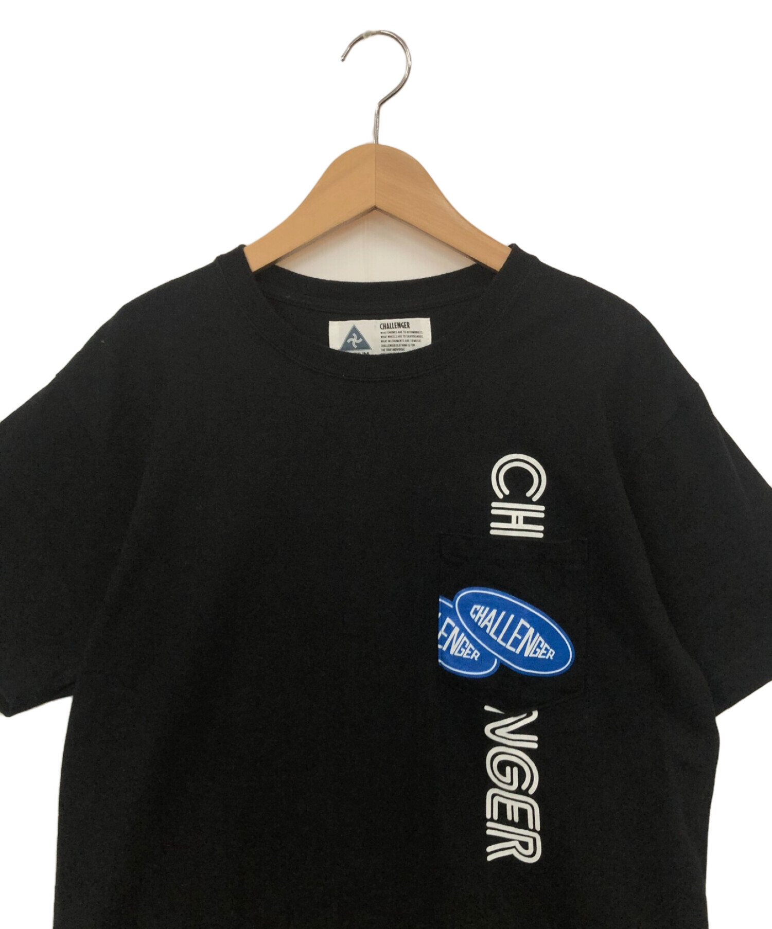 CHALLENGER (チャレンジャー) Tシャツ ブラック サイズ:M